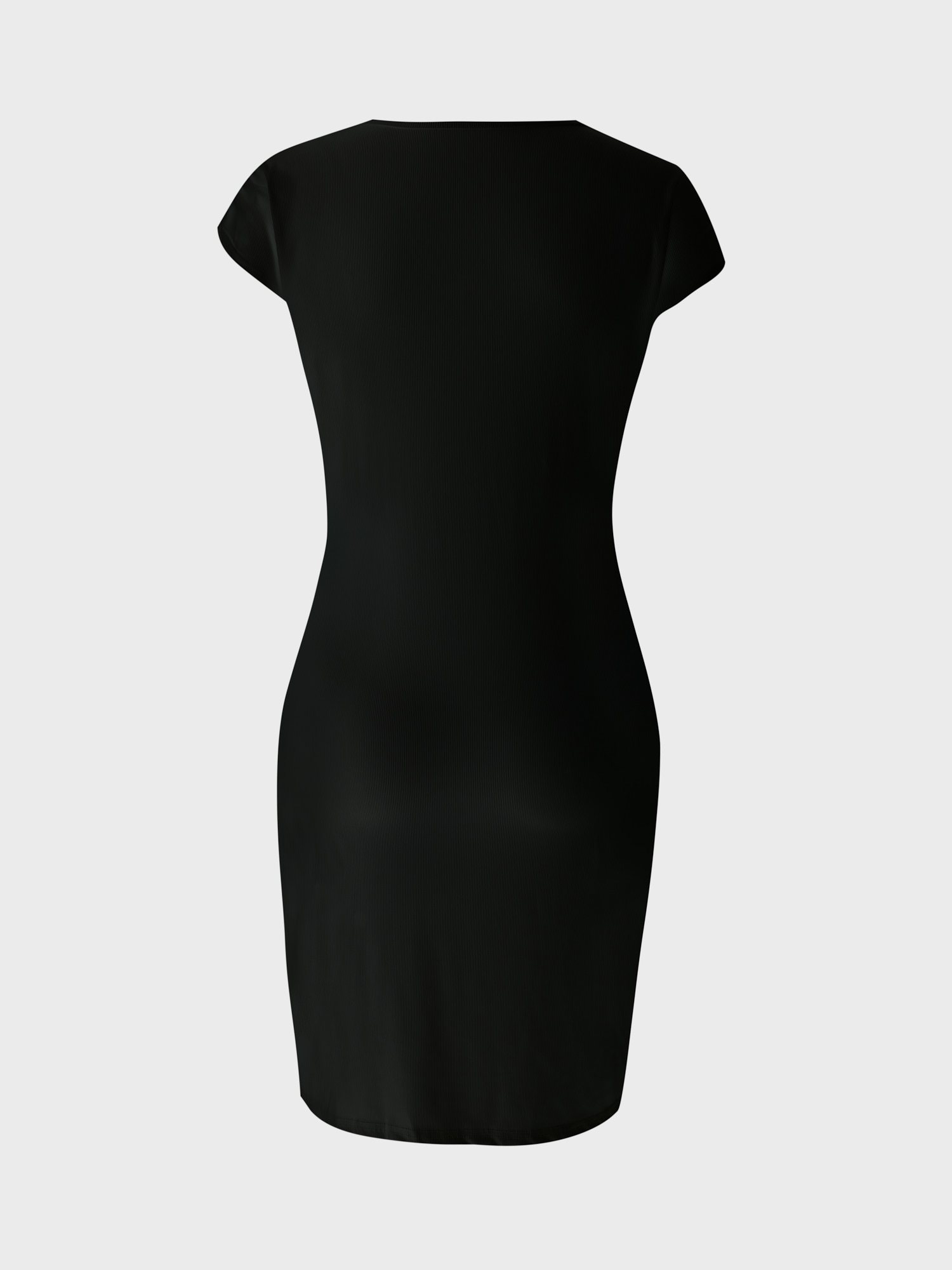 Holiday Triangle Cut Out Mini Dress