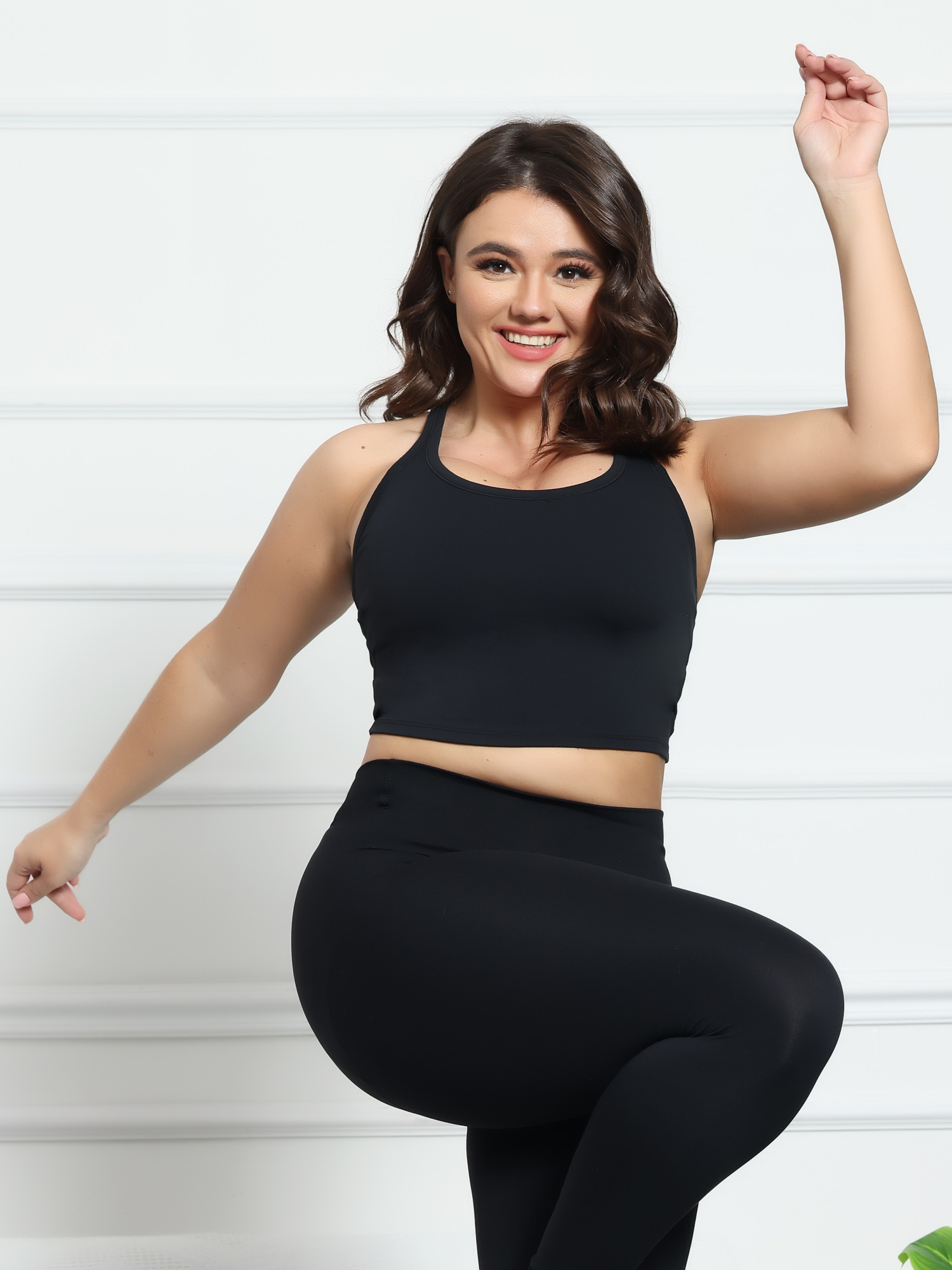 Padded Sports Back Short Yoga Tank Top