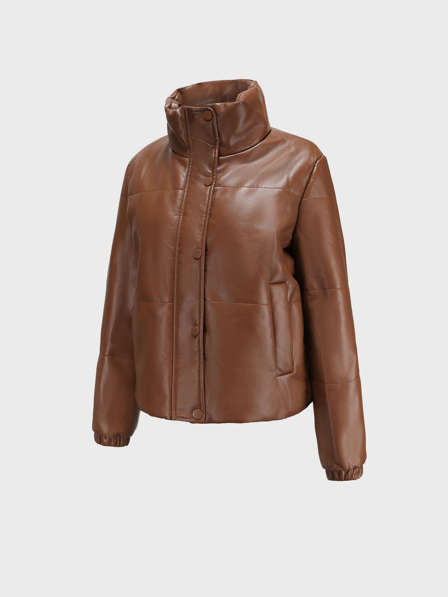 Warm Thickened Short Leather Jacket