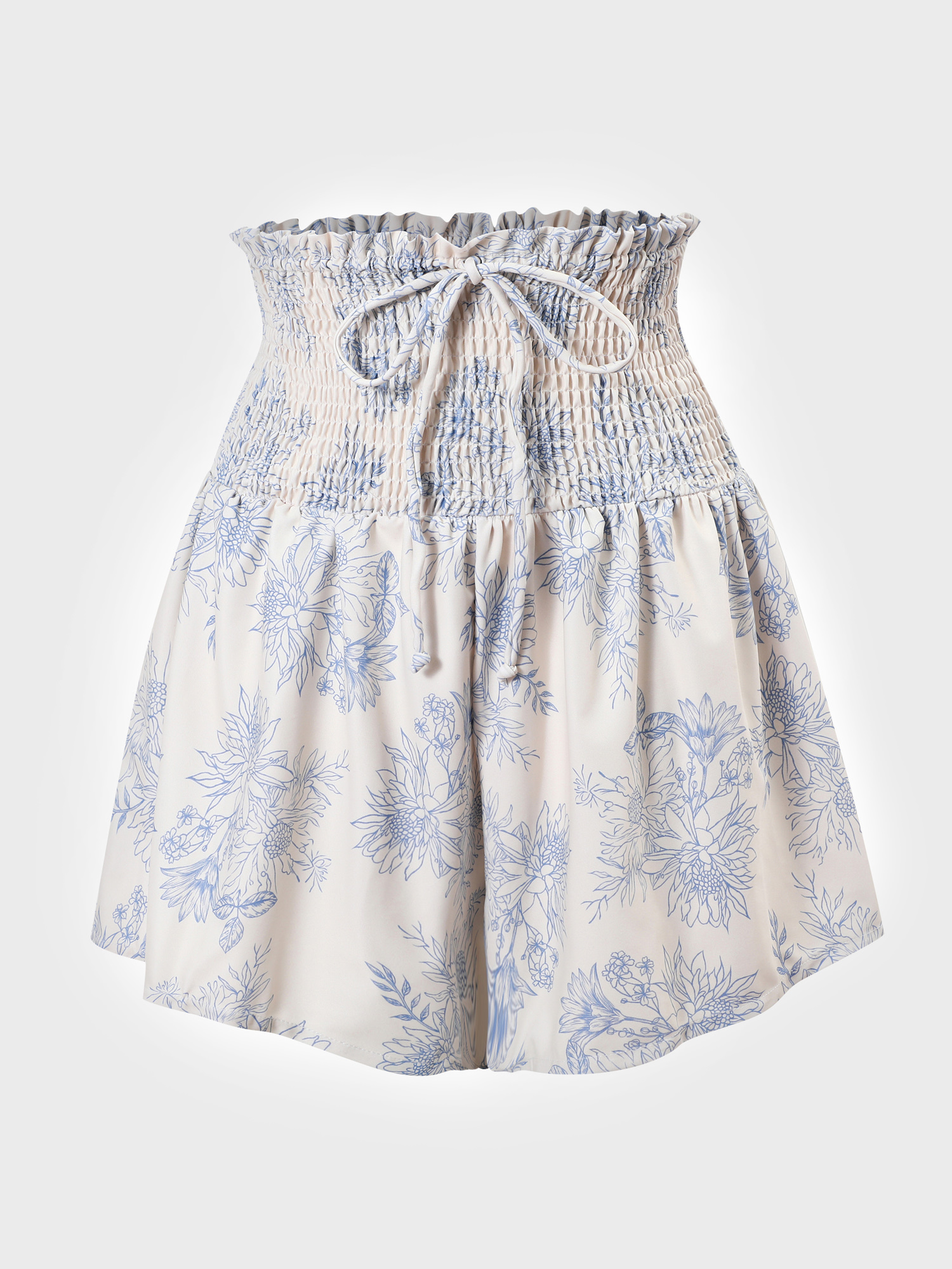 Blooming Flowers High Elastic Swim Shorts