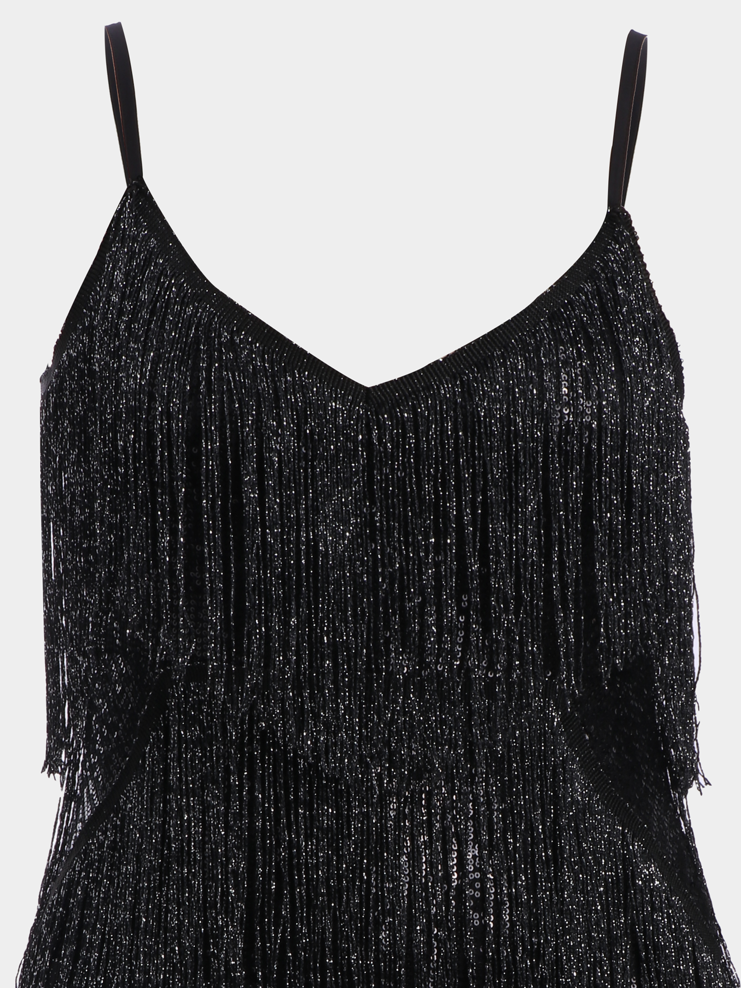 Fringe Latin Dance Mini Dress
