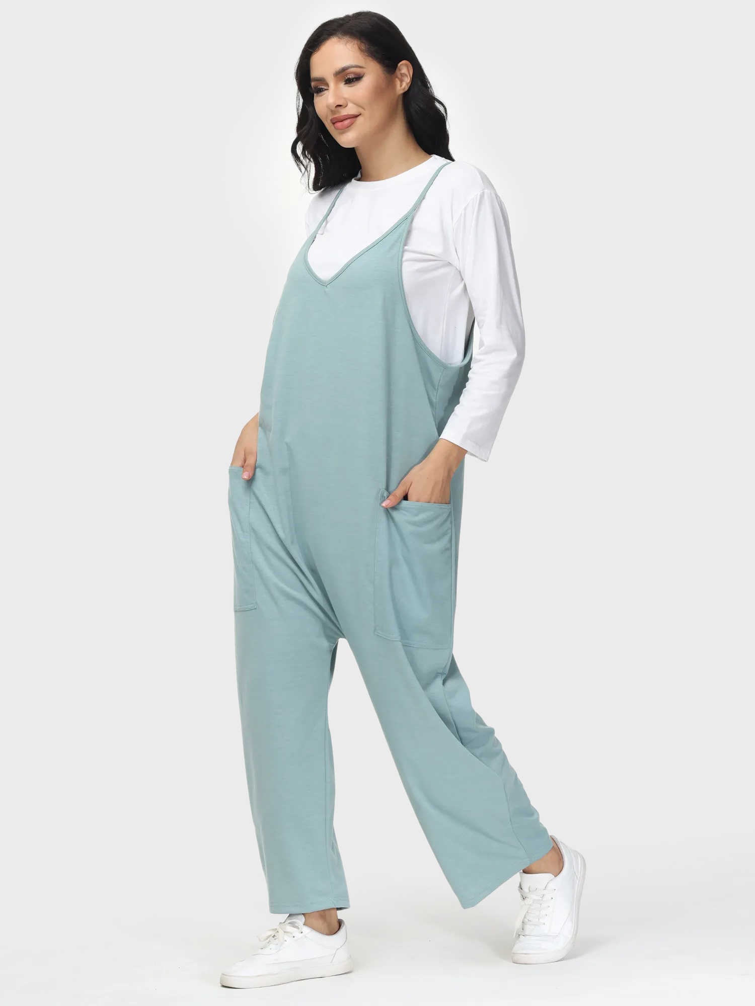 Casual Everyday Jumpsuit with Pockets