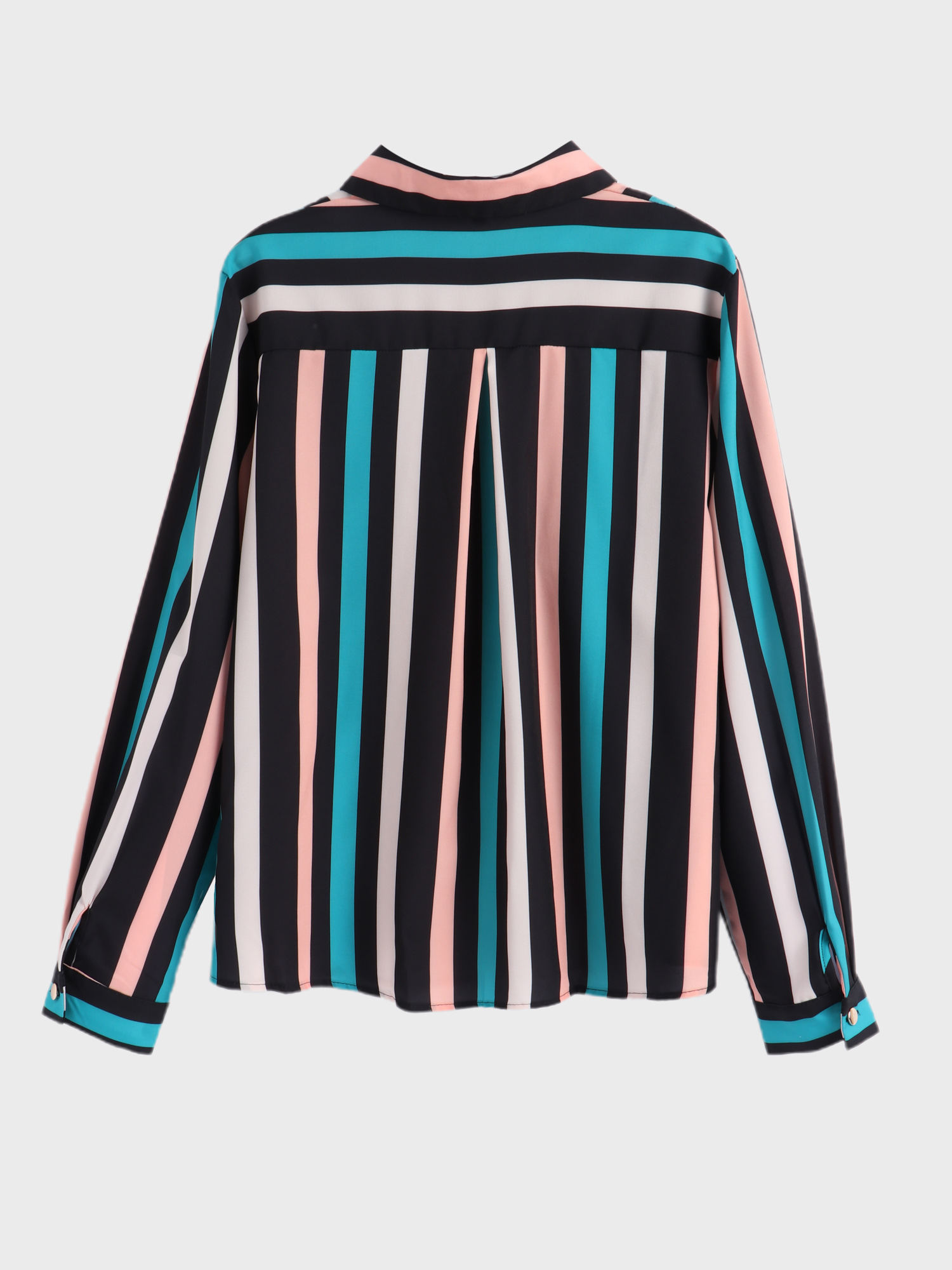 Striped Print Long Sleeve Shirt