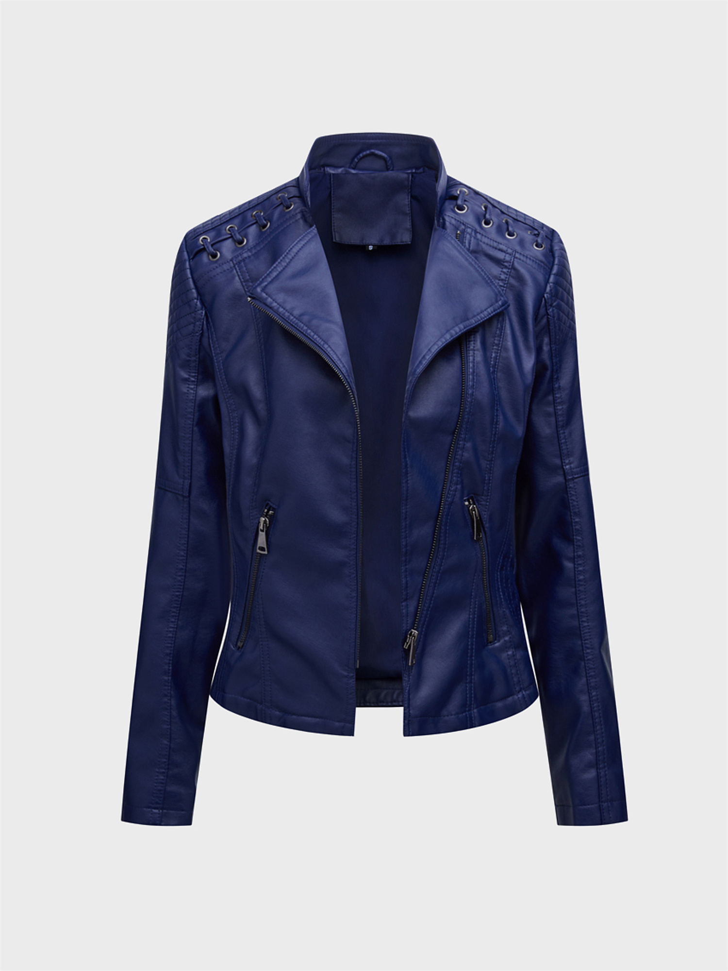 Simplicity High Waist Leather Jacket