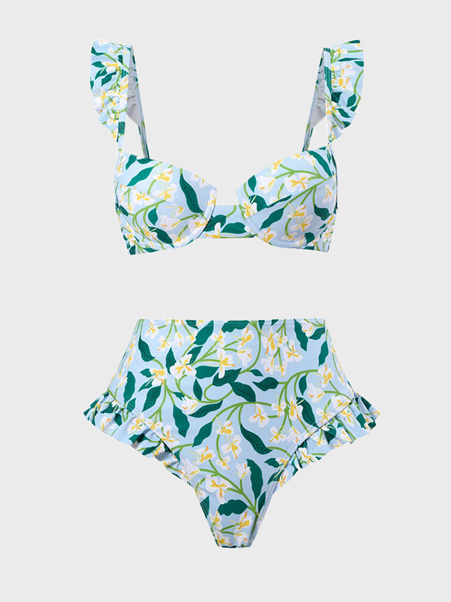Florals for Summer Bikini Set