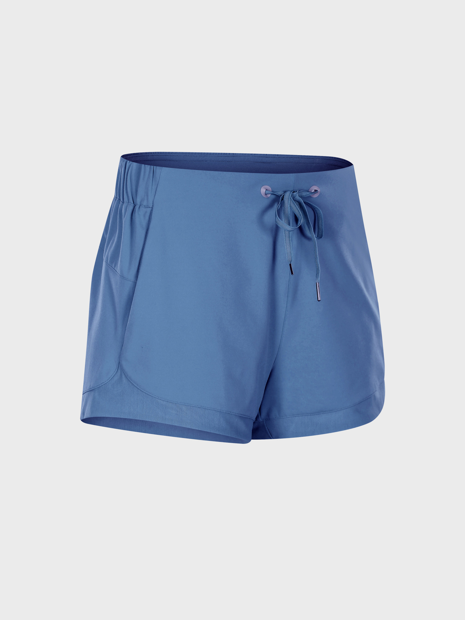 Drawstring Skin-Friendly Training Sports Shorts with Pockets