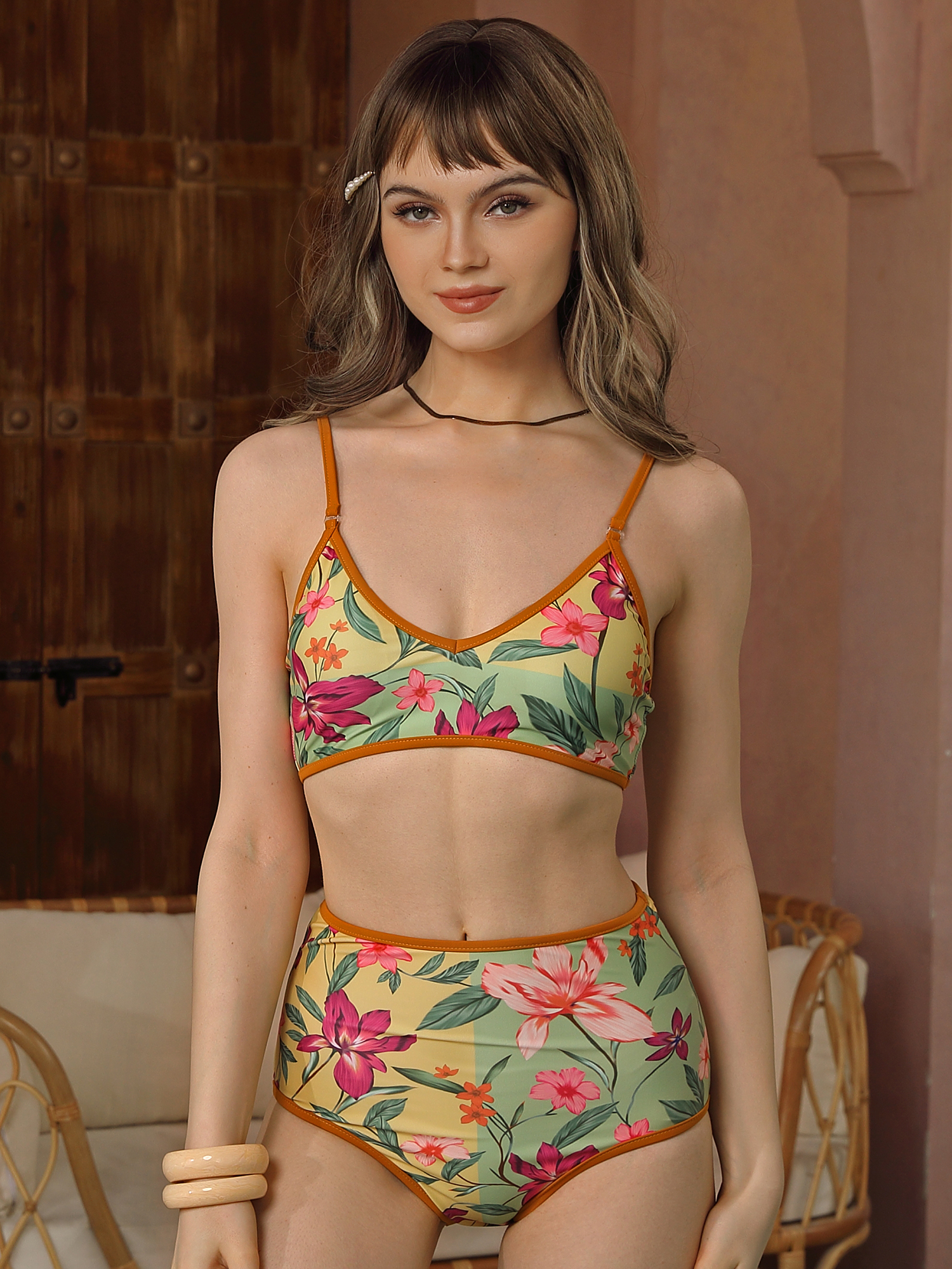 Vigorous Sunshine Reversible Bikini