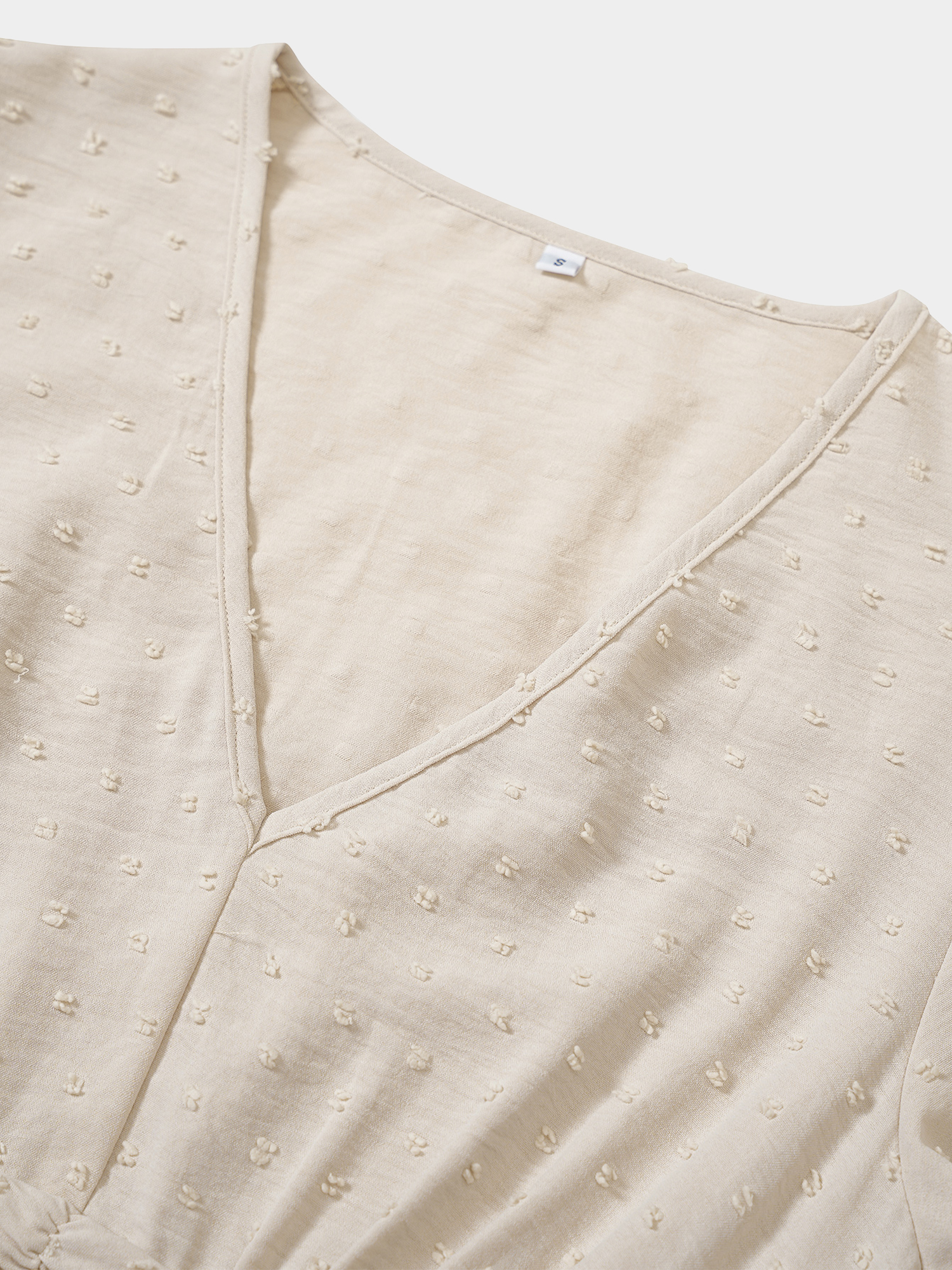 Midsize Lady Favor Ruffle Sleeves Dress