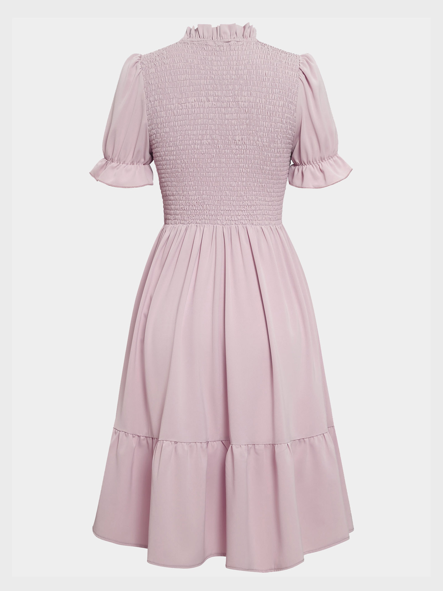 Luxe Shirring Mini Nap Dress