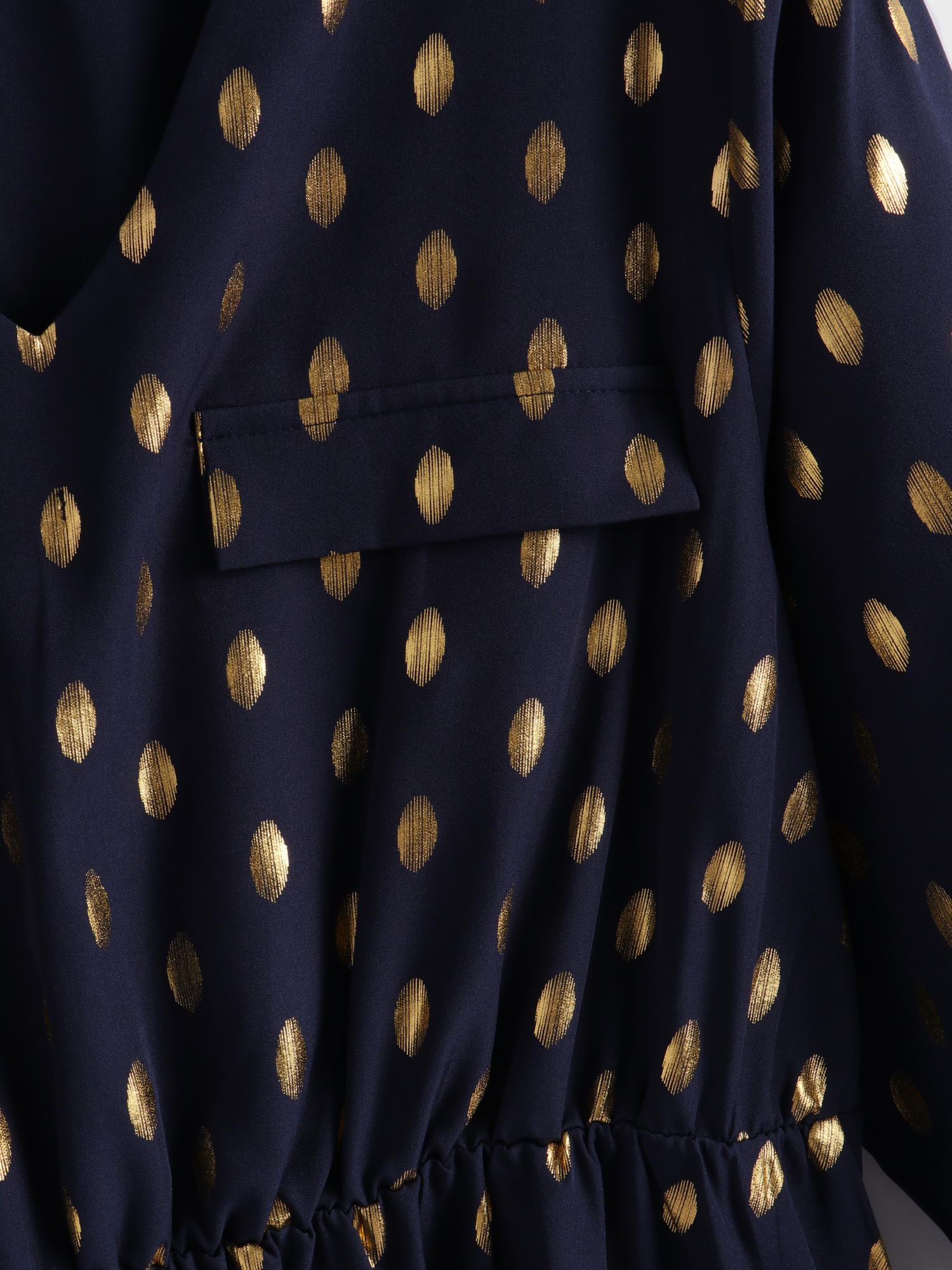 V-neck Slim Waist Blouse Shirt