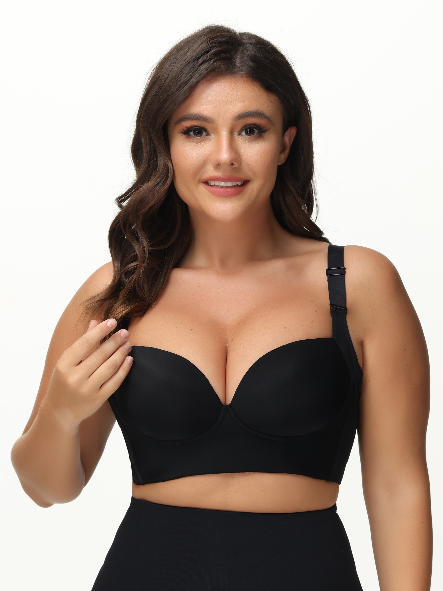 Sculpting Wide Band Big Bust Support Bra
