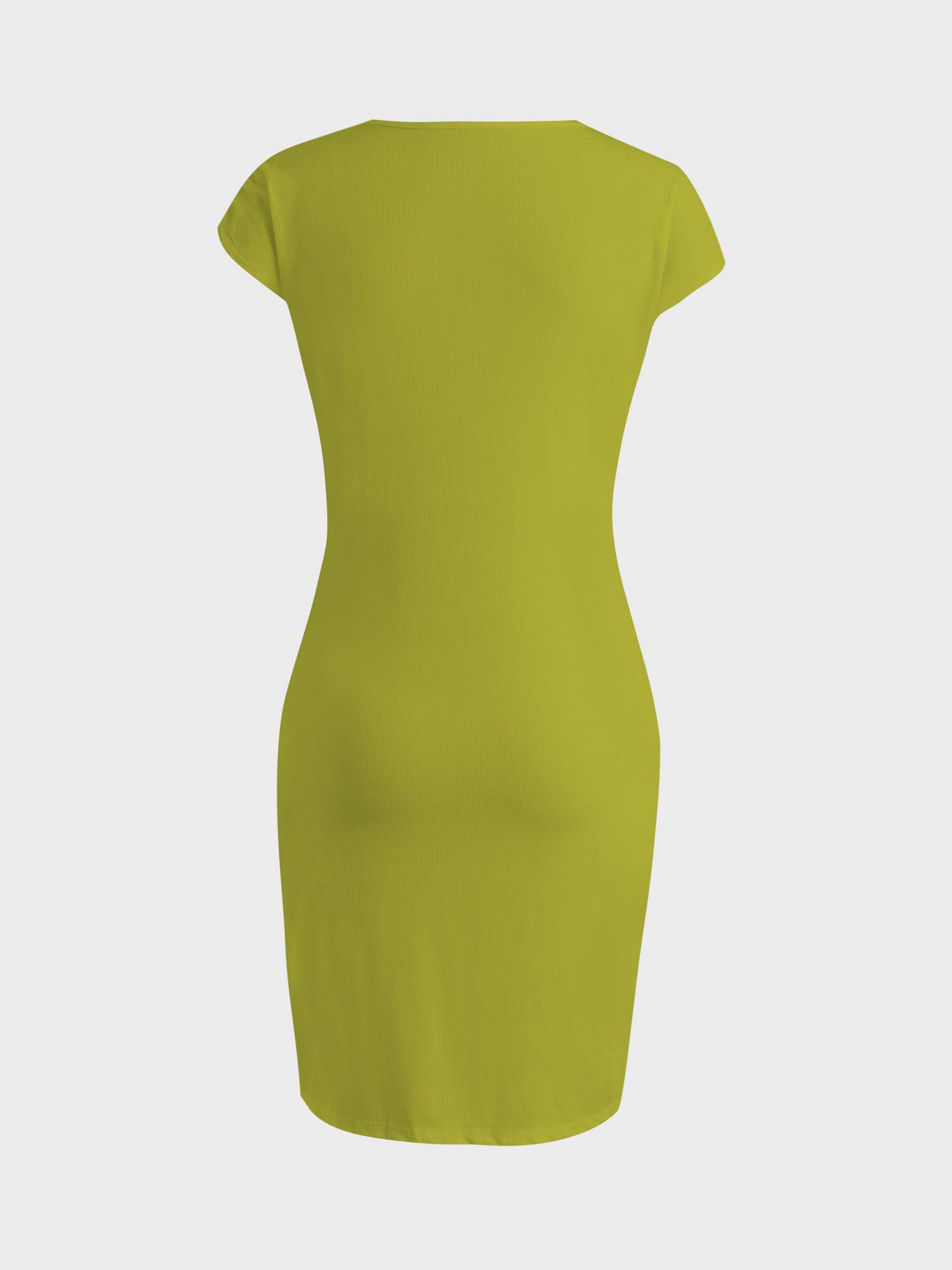 Holiday Triangle Cut Out Mini Dress