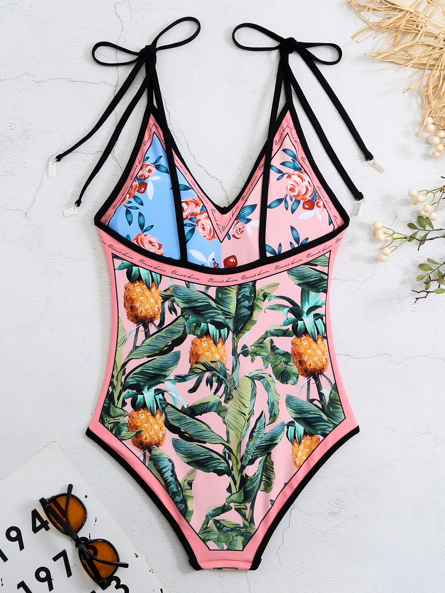 Tropical Lover Reversible One-Piece Swimsuit