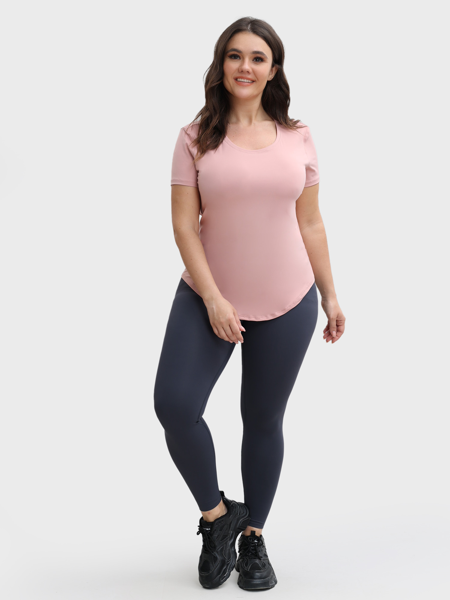 Simplicity Loose Lightweight Breathable Sports Tee