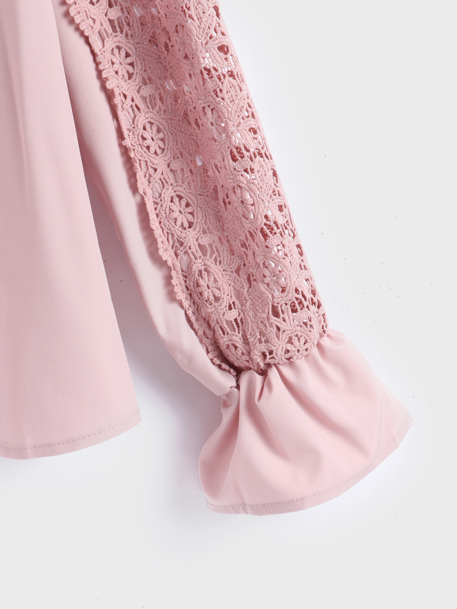 Lacey V-neck Blouse Shirt