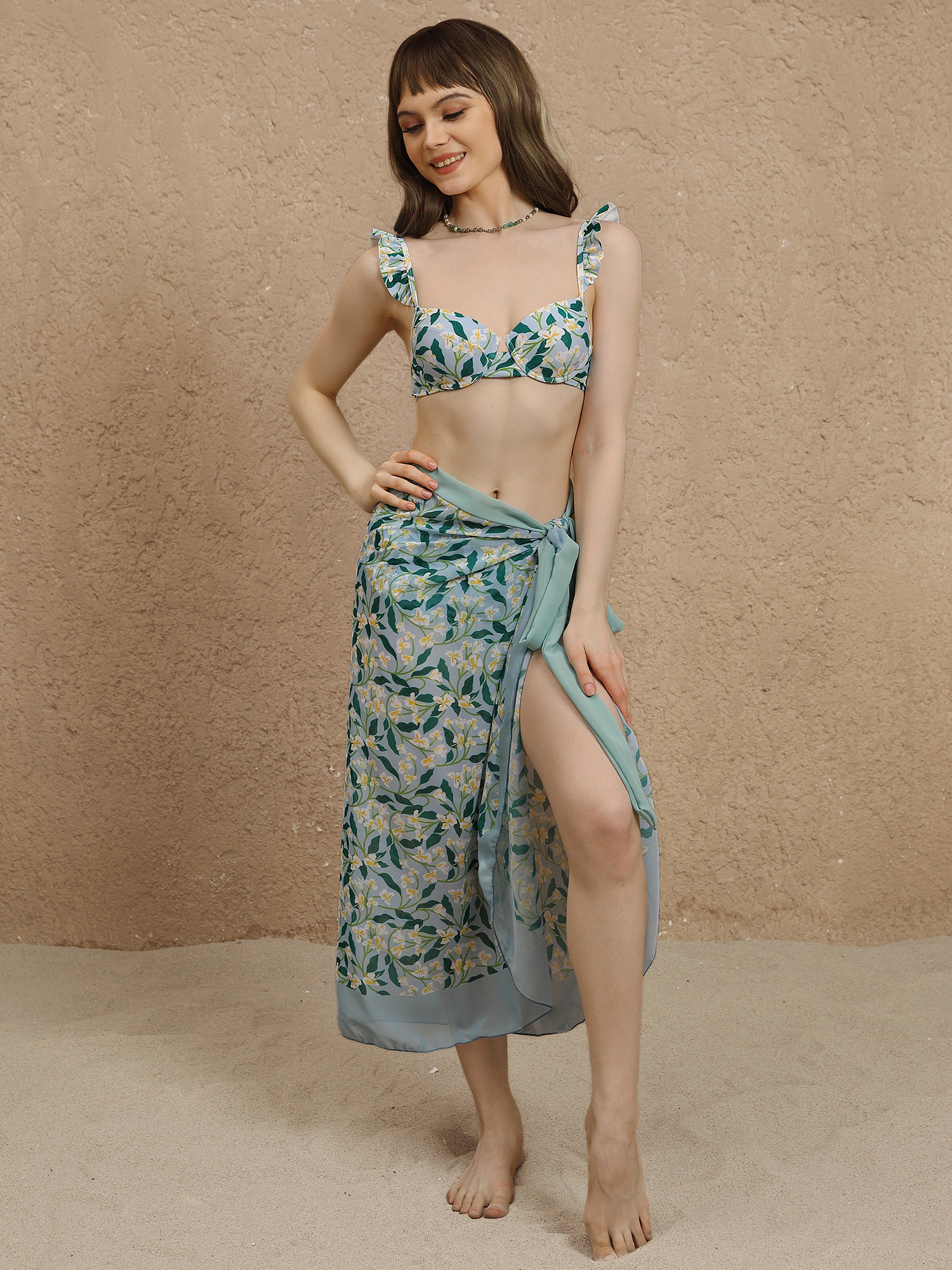 Florals for Summer Bikini Set