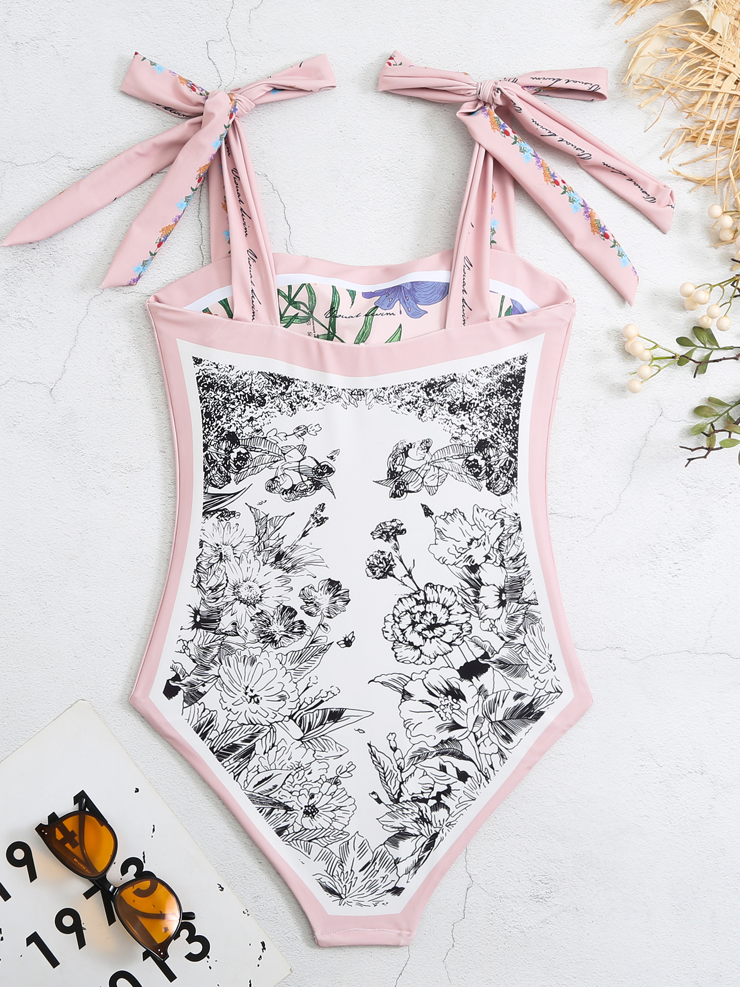 Picturesque Reversible One-Piece Swimsuit