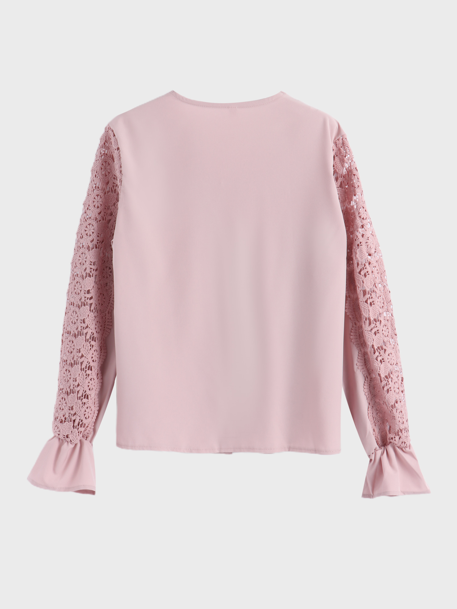 Lacey V-neck Blouse Shirt