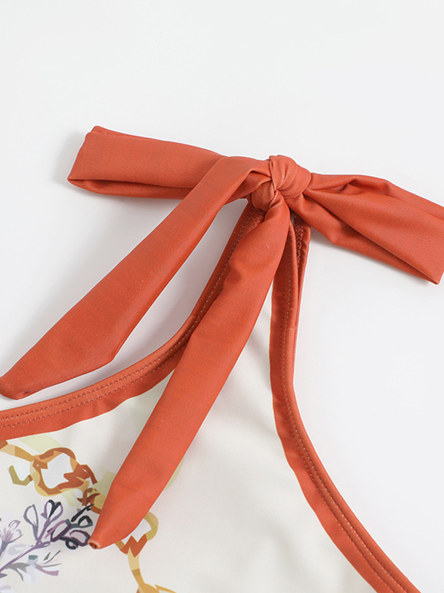 Tasteful Painting One-Piece Swimsuit