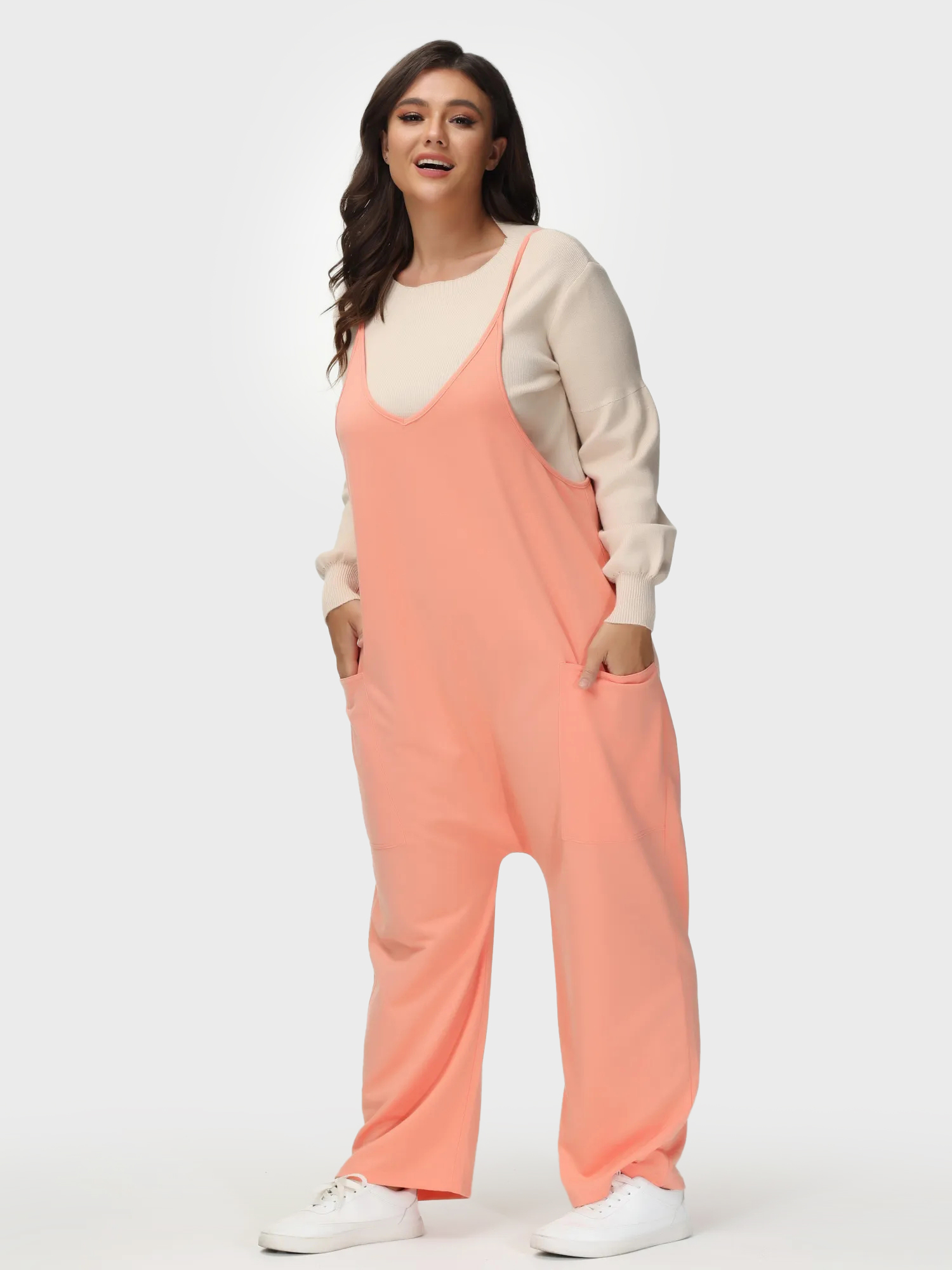 Casual Everyday Jumpsuit with Pockets