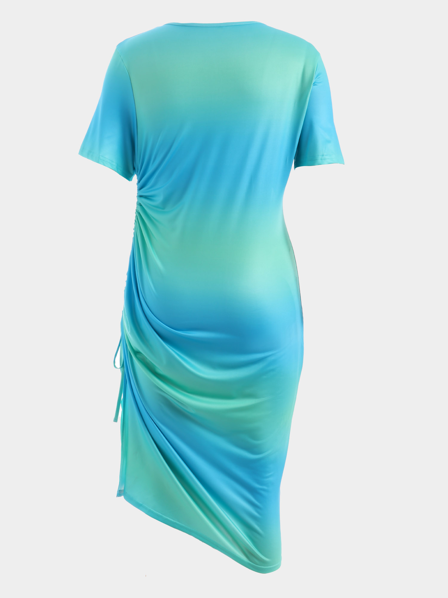 Curvy Lady Dress with Side Split