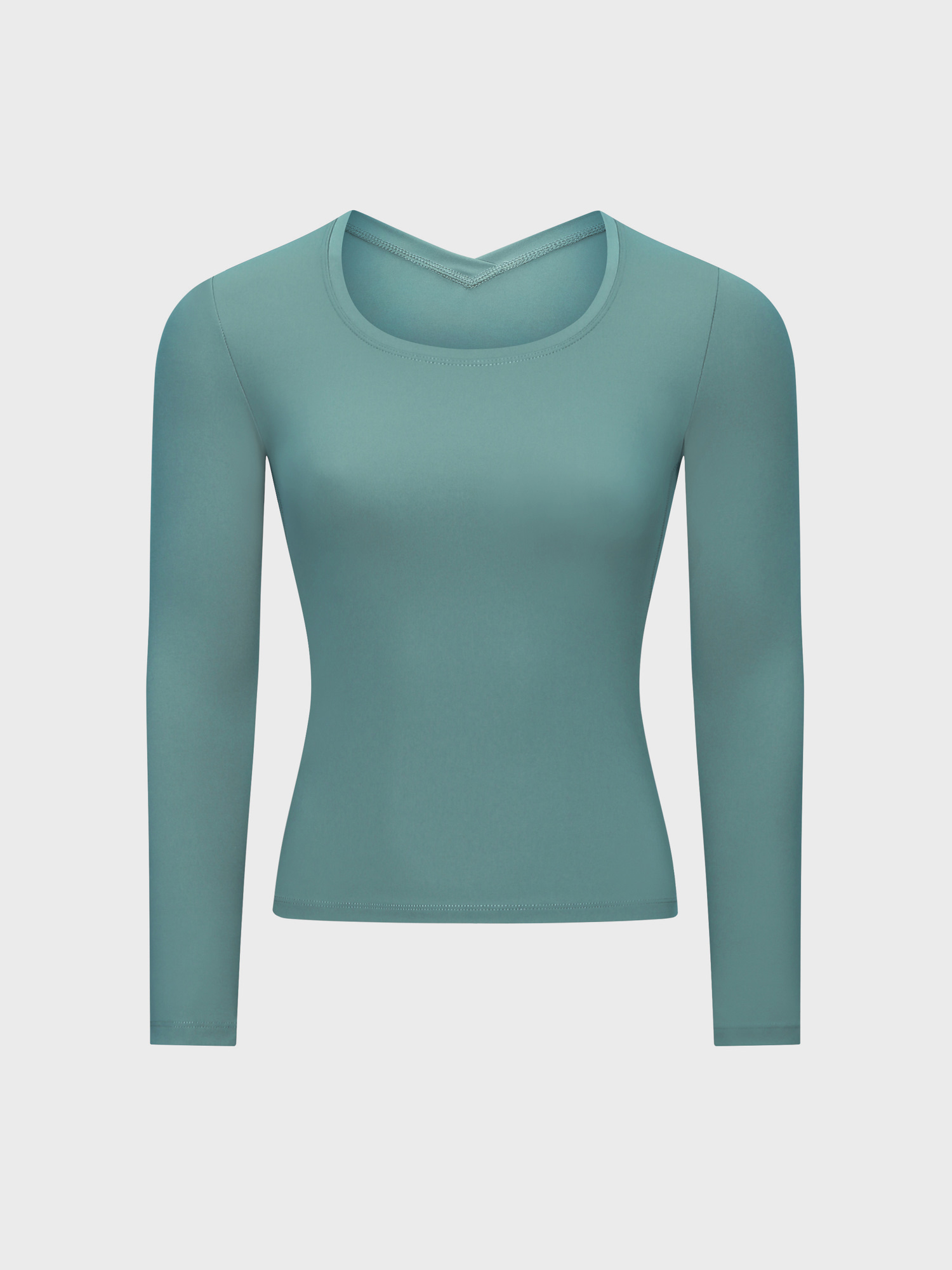 Slim Fit Skin-Friendly Yoga Sports Long Sleeve Top