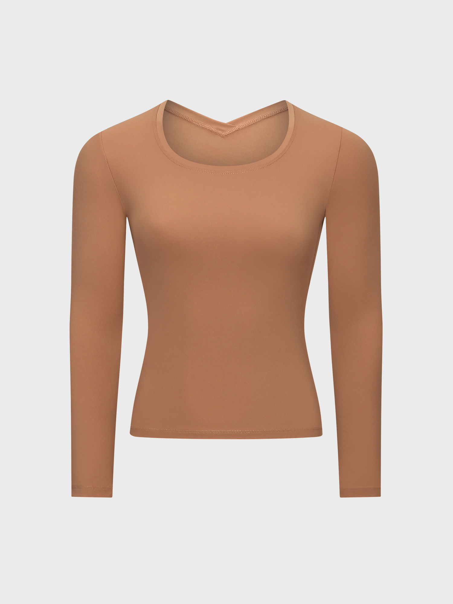 Slim Fit Skin-Friendly Yoga Sports Long Sleeve Top