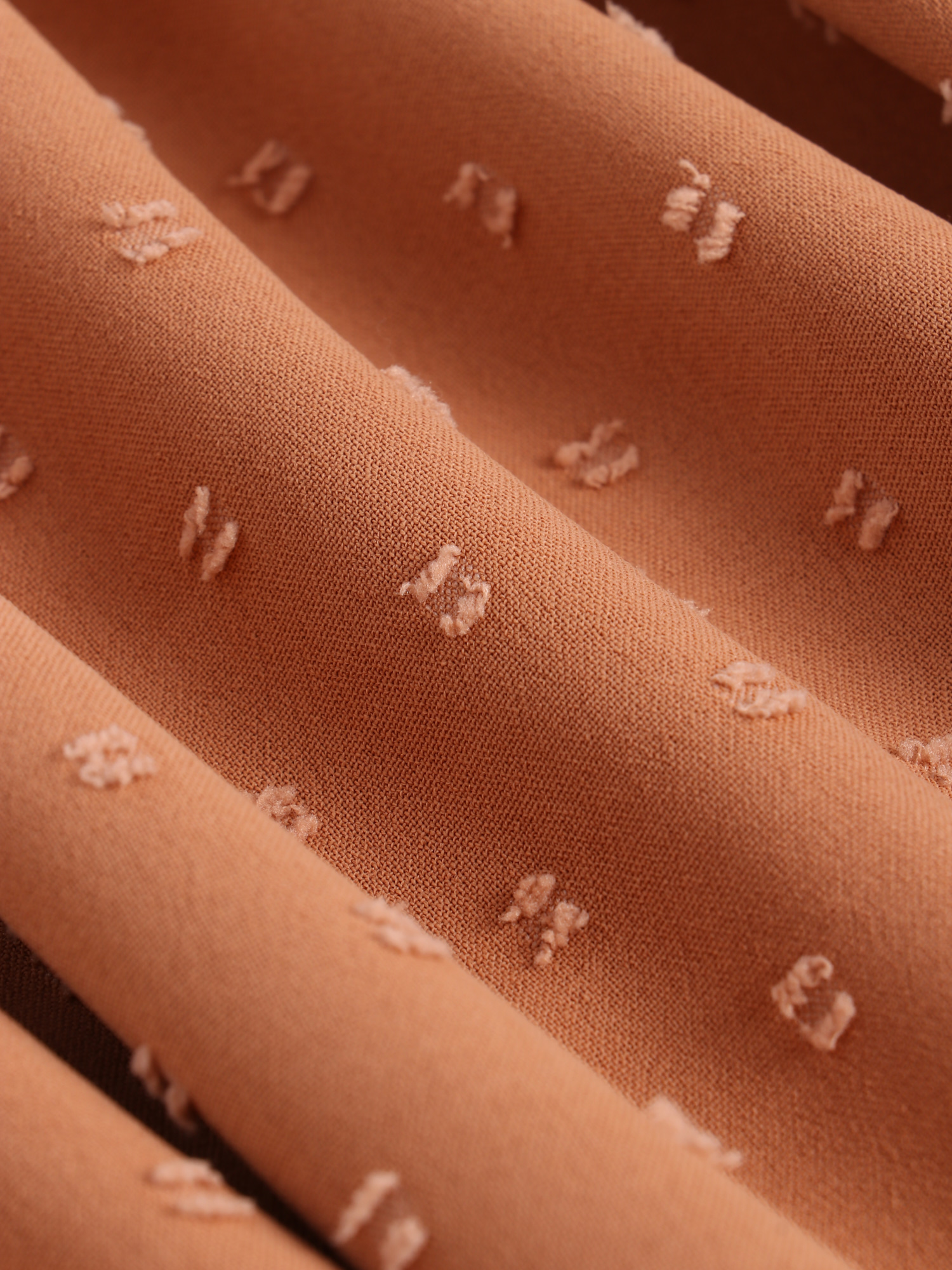 Lady Ruffle Hem Lantern Sleeve Blouse