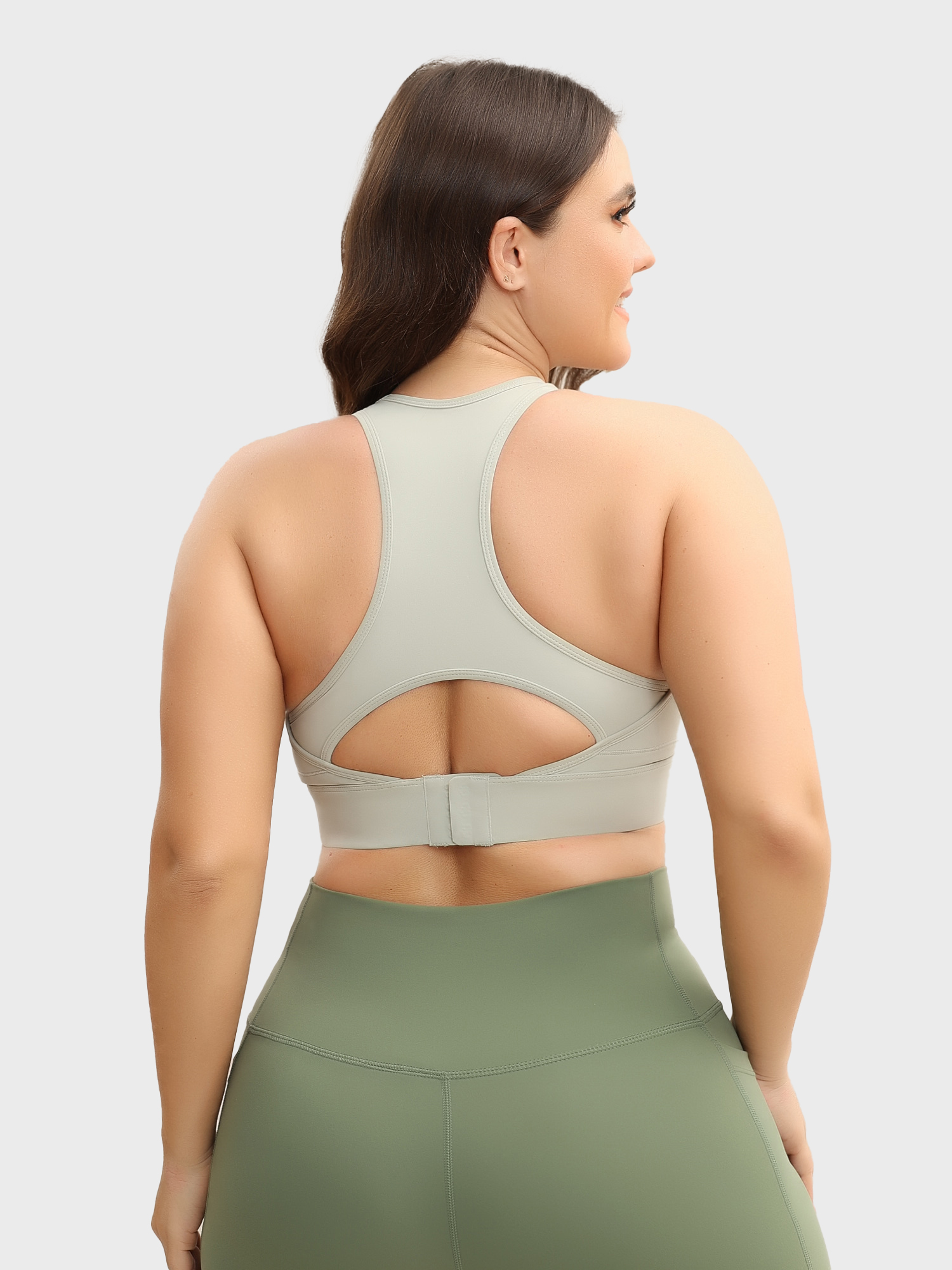 Easy Put On/Off Shockproof High-Intensity Sports Bra