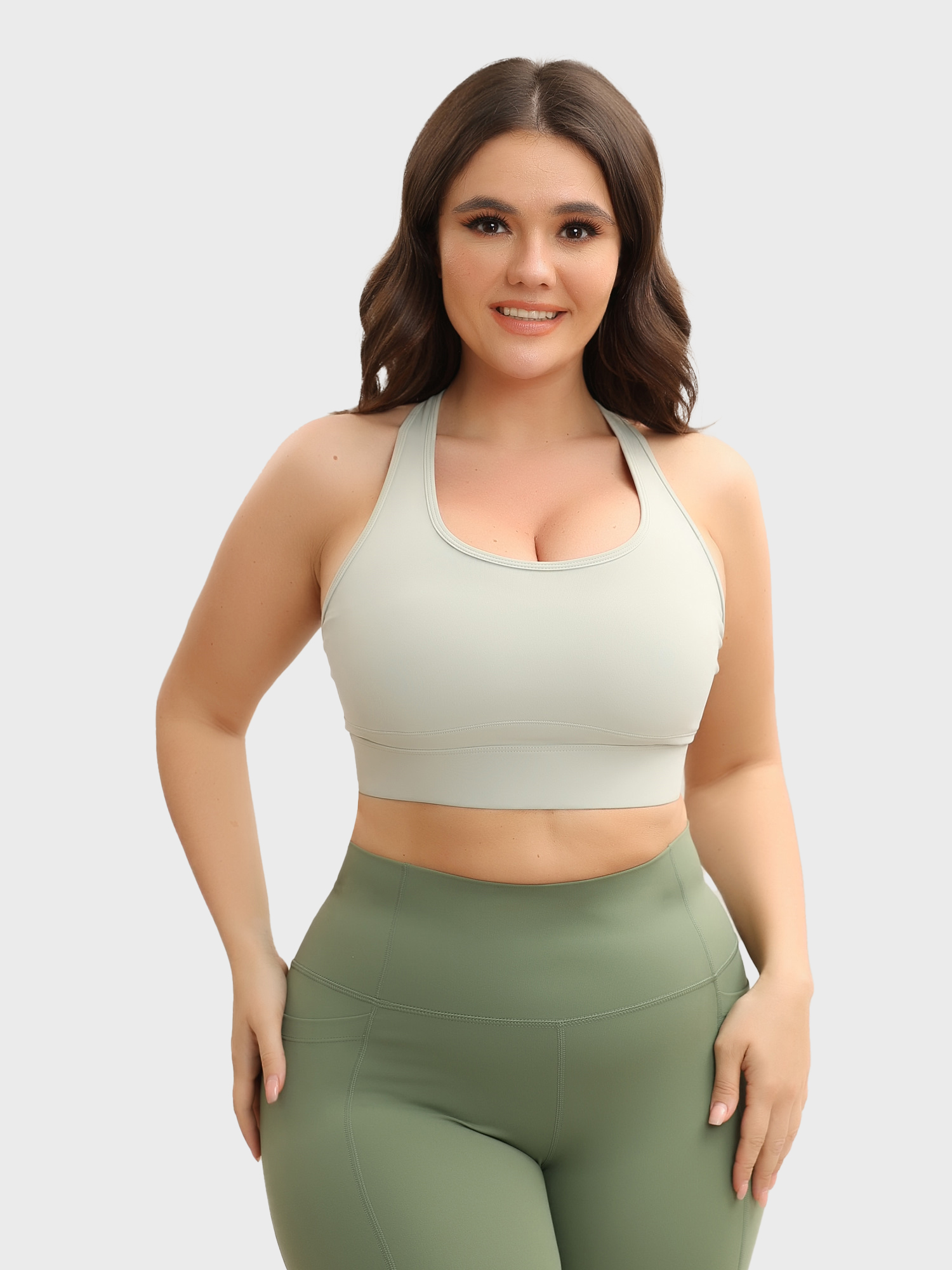 Easy Put On/Off Shockproof High-Intensity Sports Bra