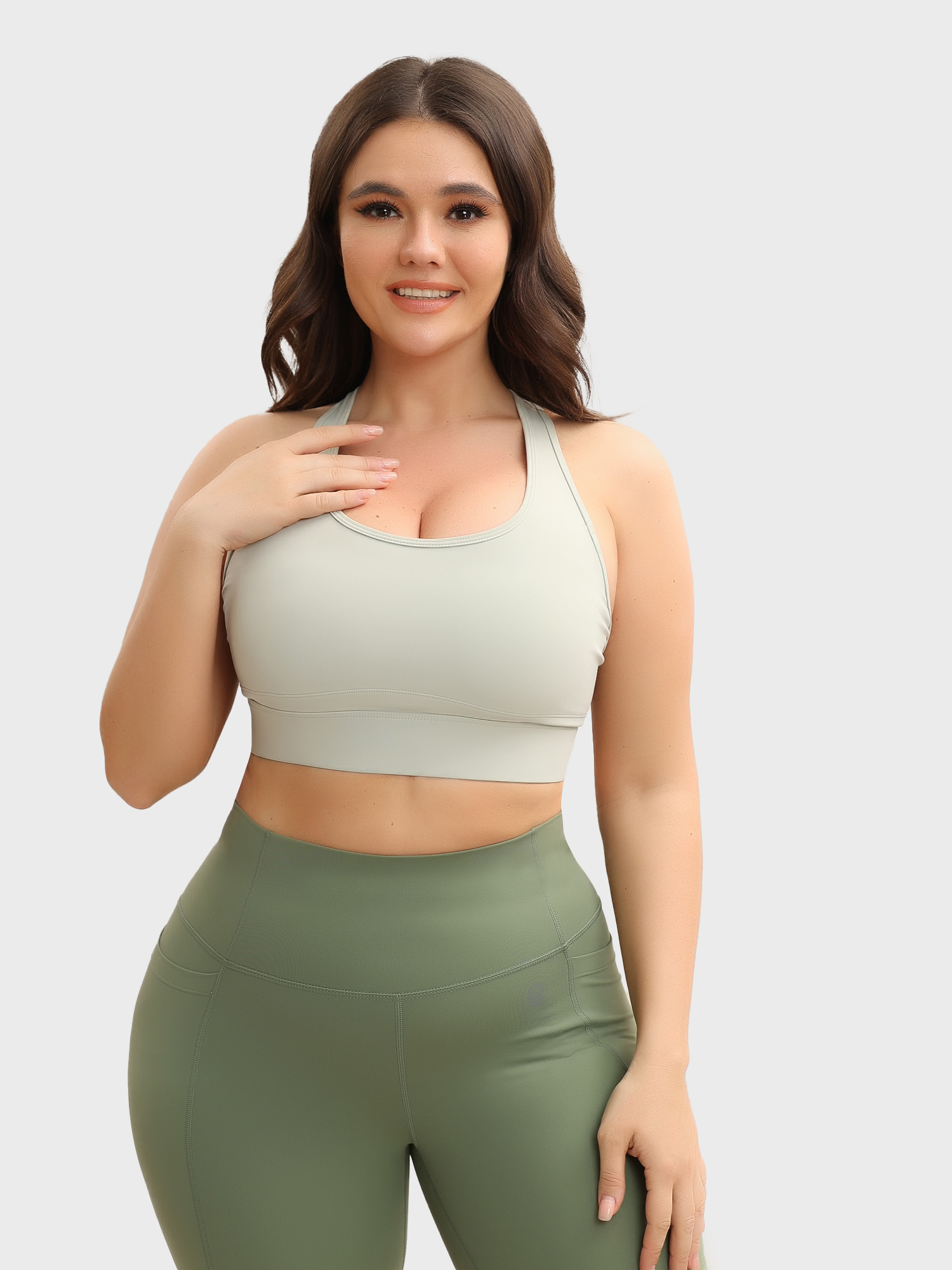 Easy Put On/Off Shockproof High-Intensity Sports Bra