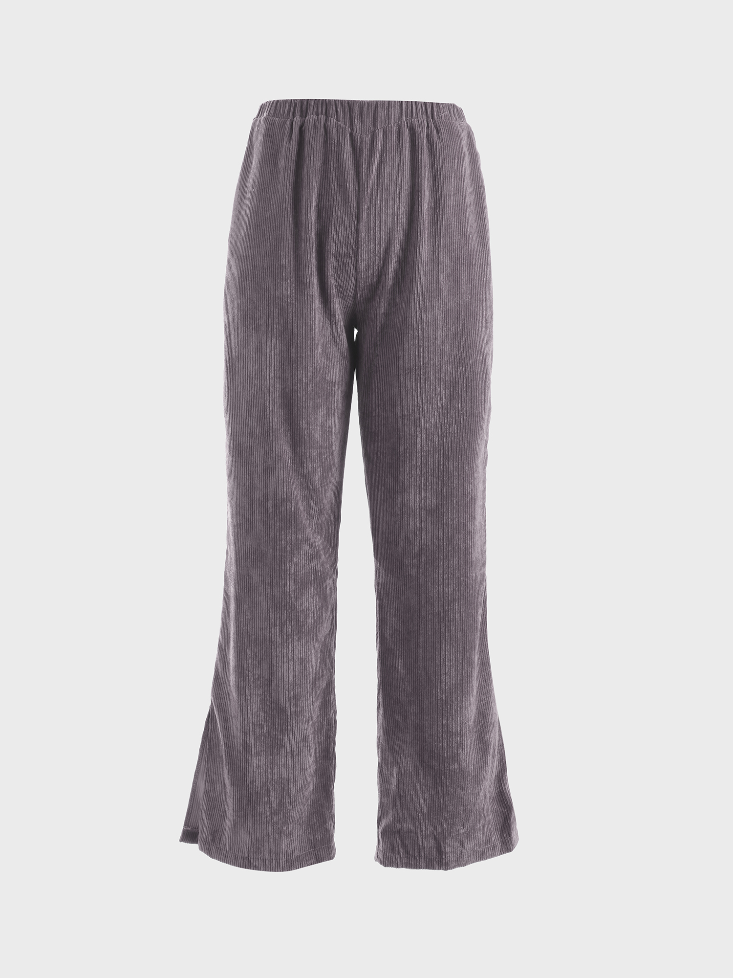 Stylish Split Corduroy Pants