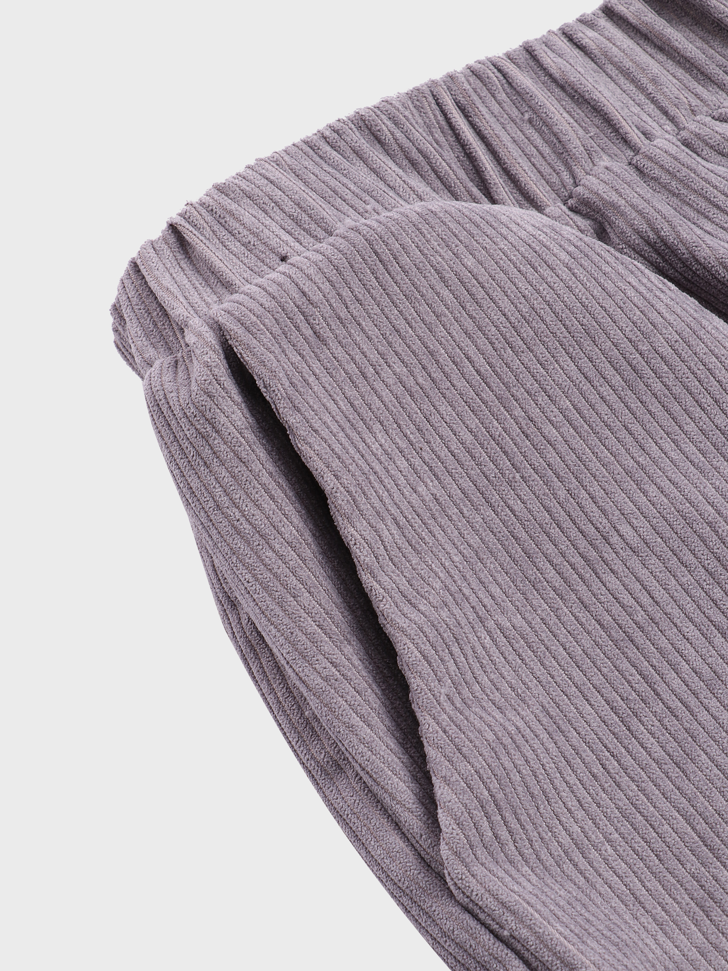 Stylish Split Corduroy Pants