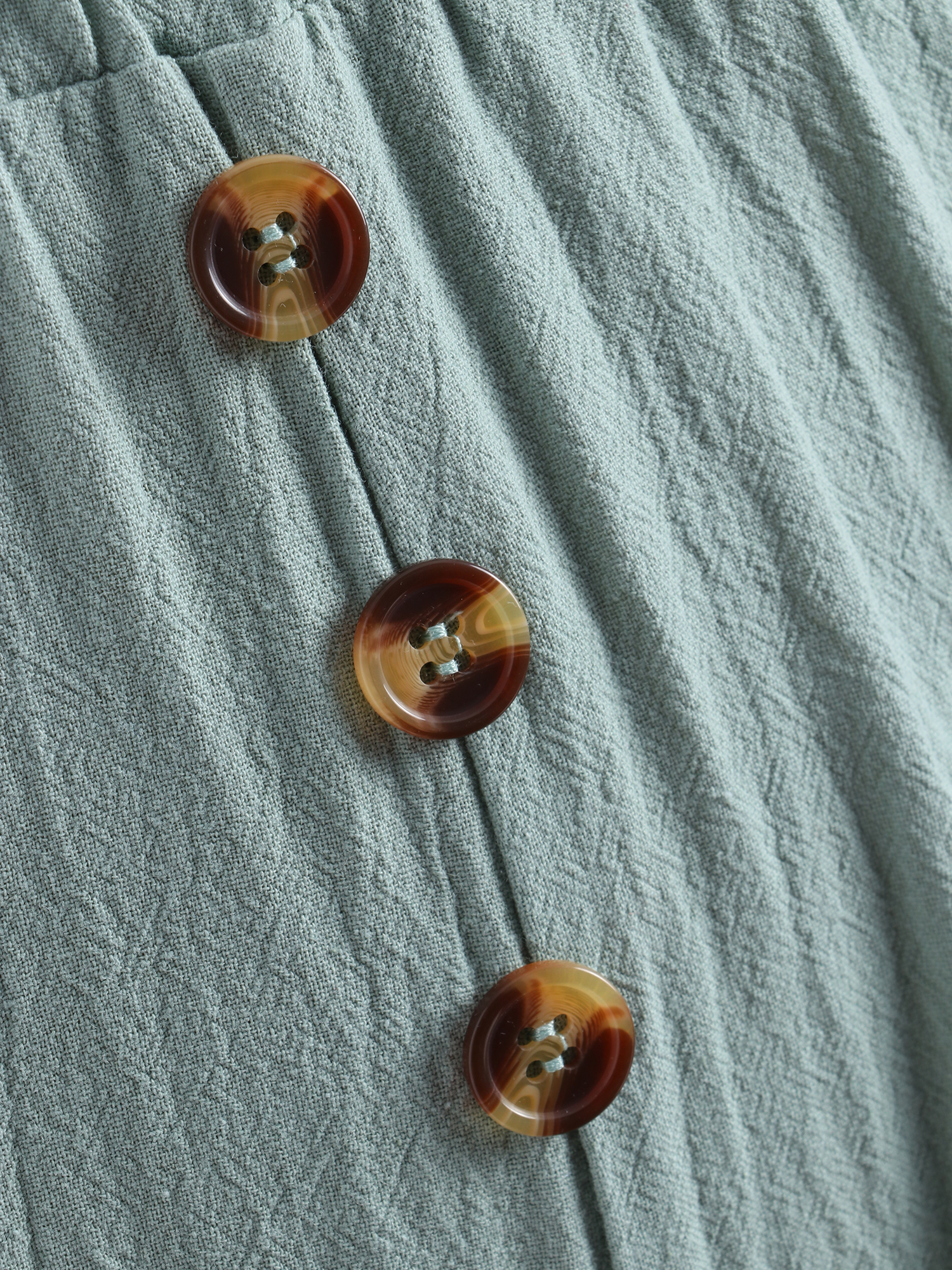 Casual Linen Wide-Leg Pants