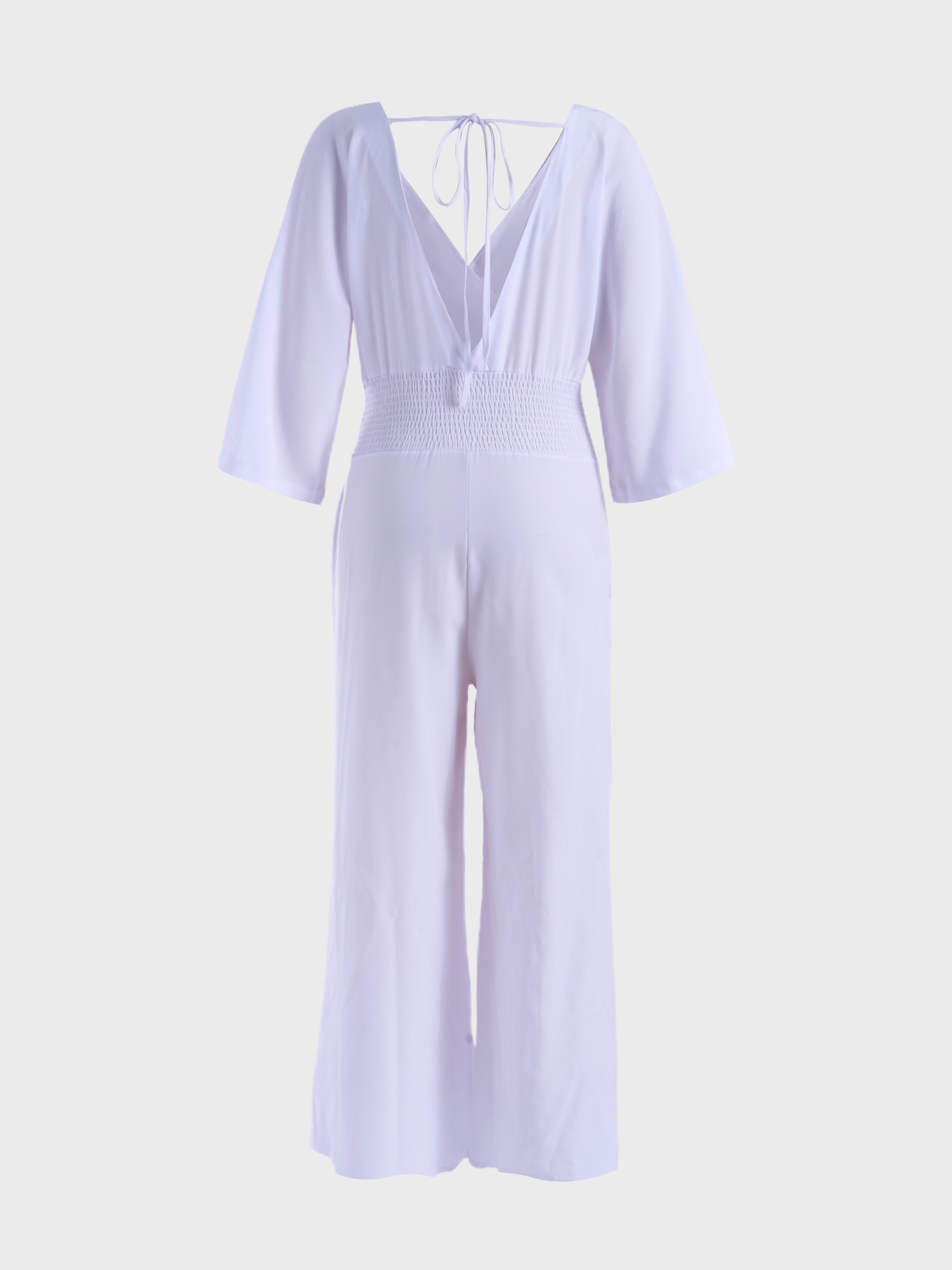 Chic Bat Sleeves Jumpsuit