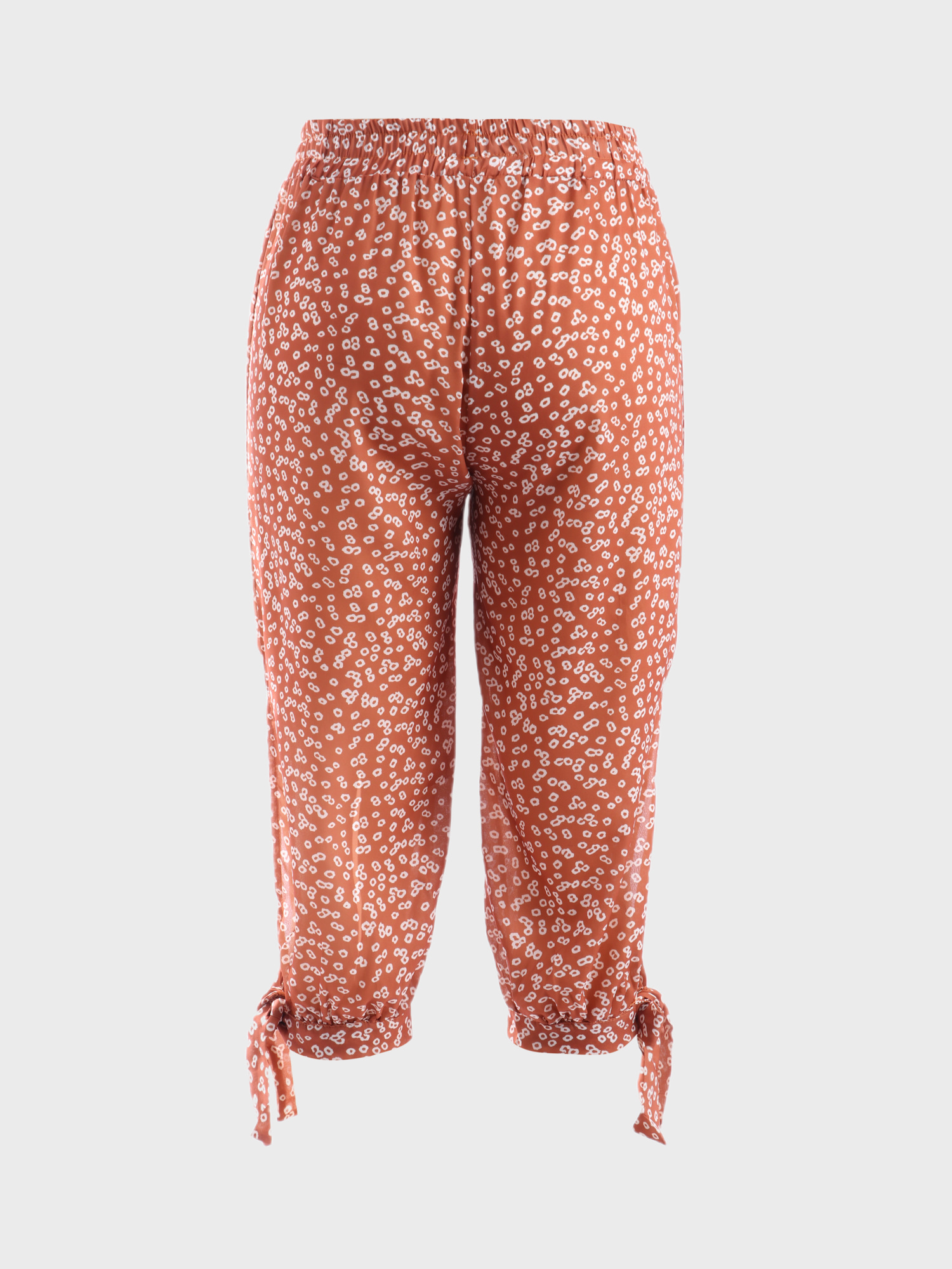 Garden Floral Tie-Up Pants