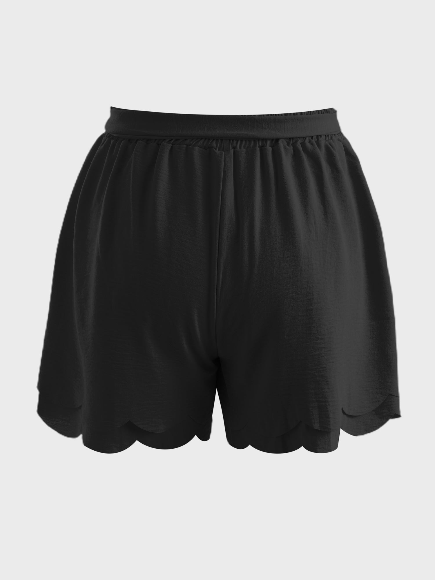 Petal Layered Tie-Up Shorts