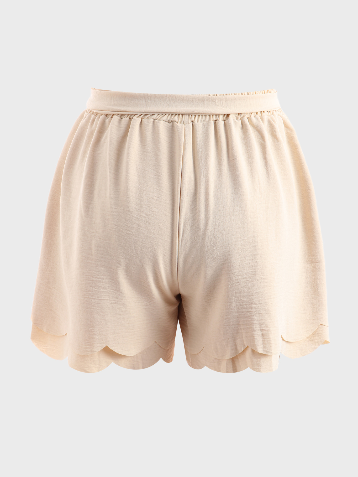 Petal Layered Tie-Up Shorts