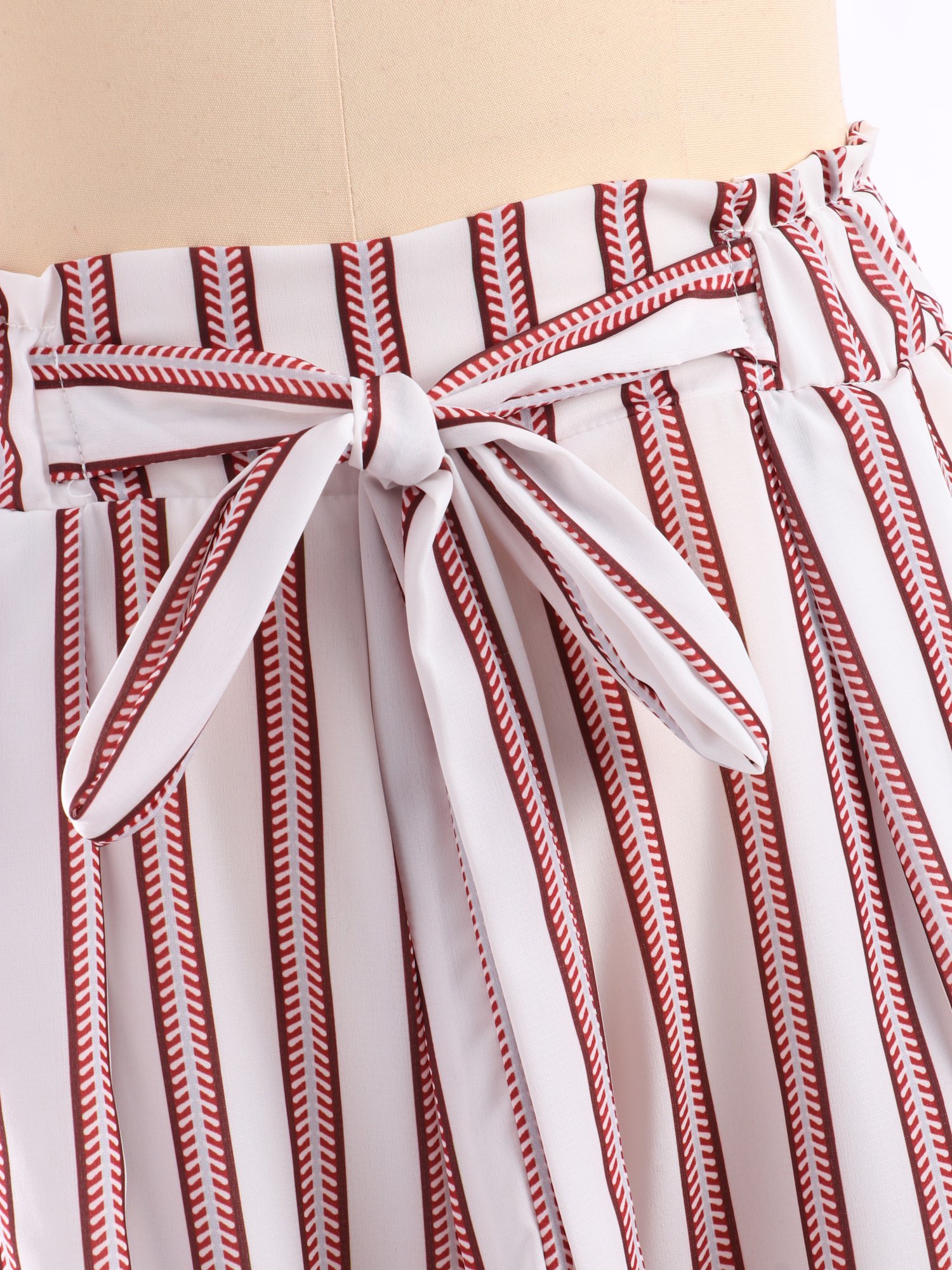 Leopard Printed Split Pants