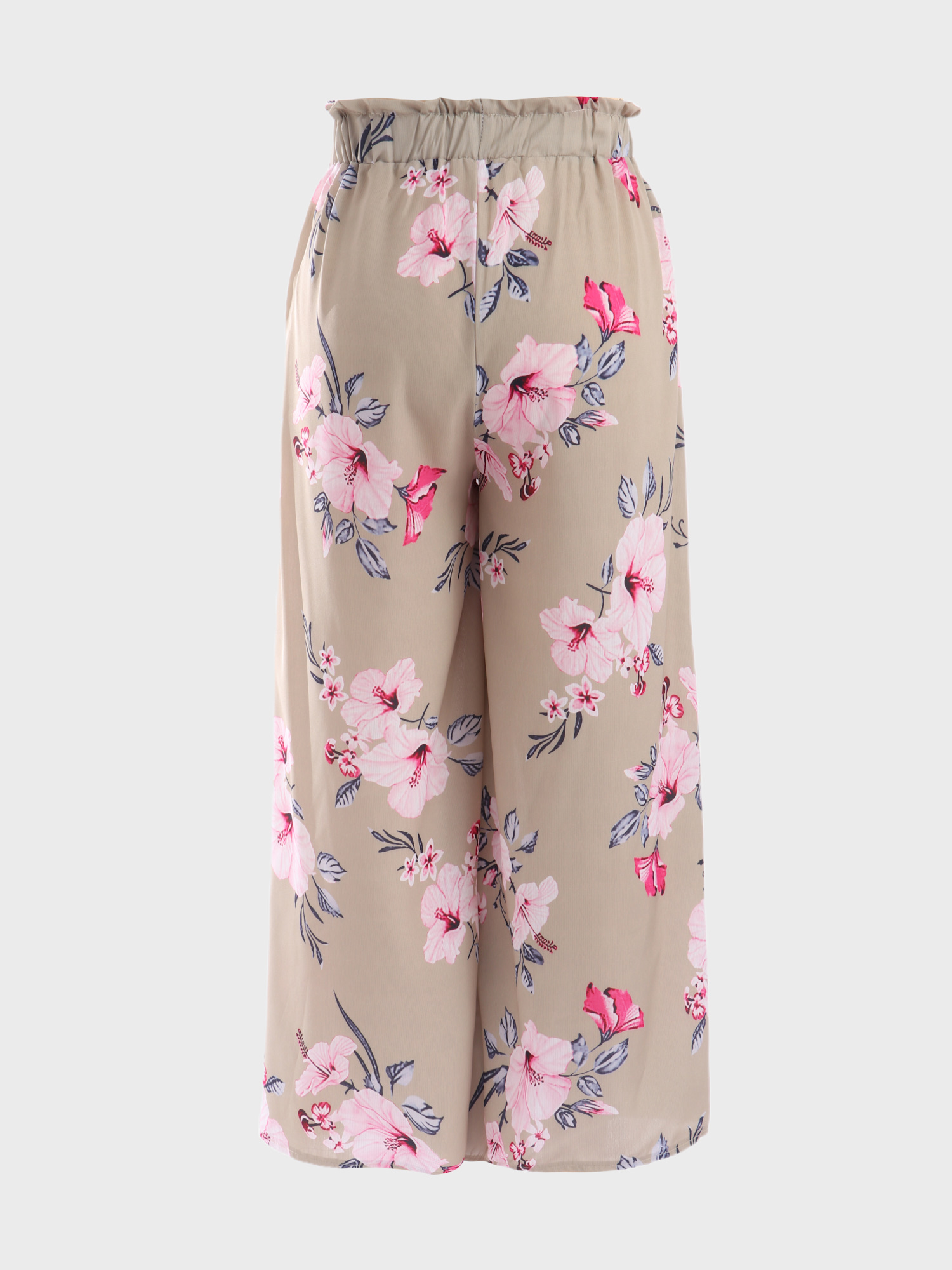 Leopard Printed Split Pants