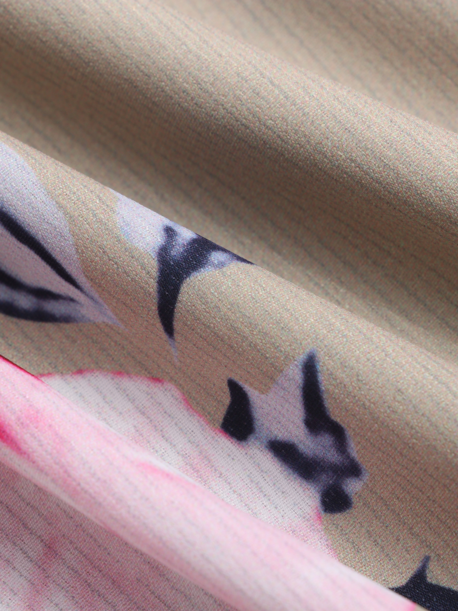 Leopard Printed Split Pants