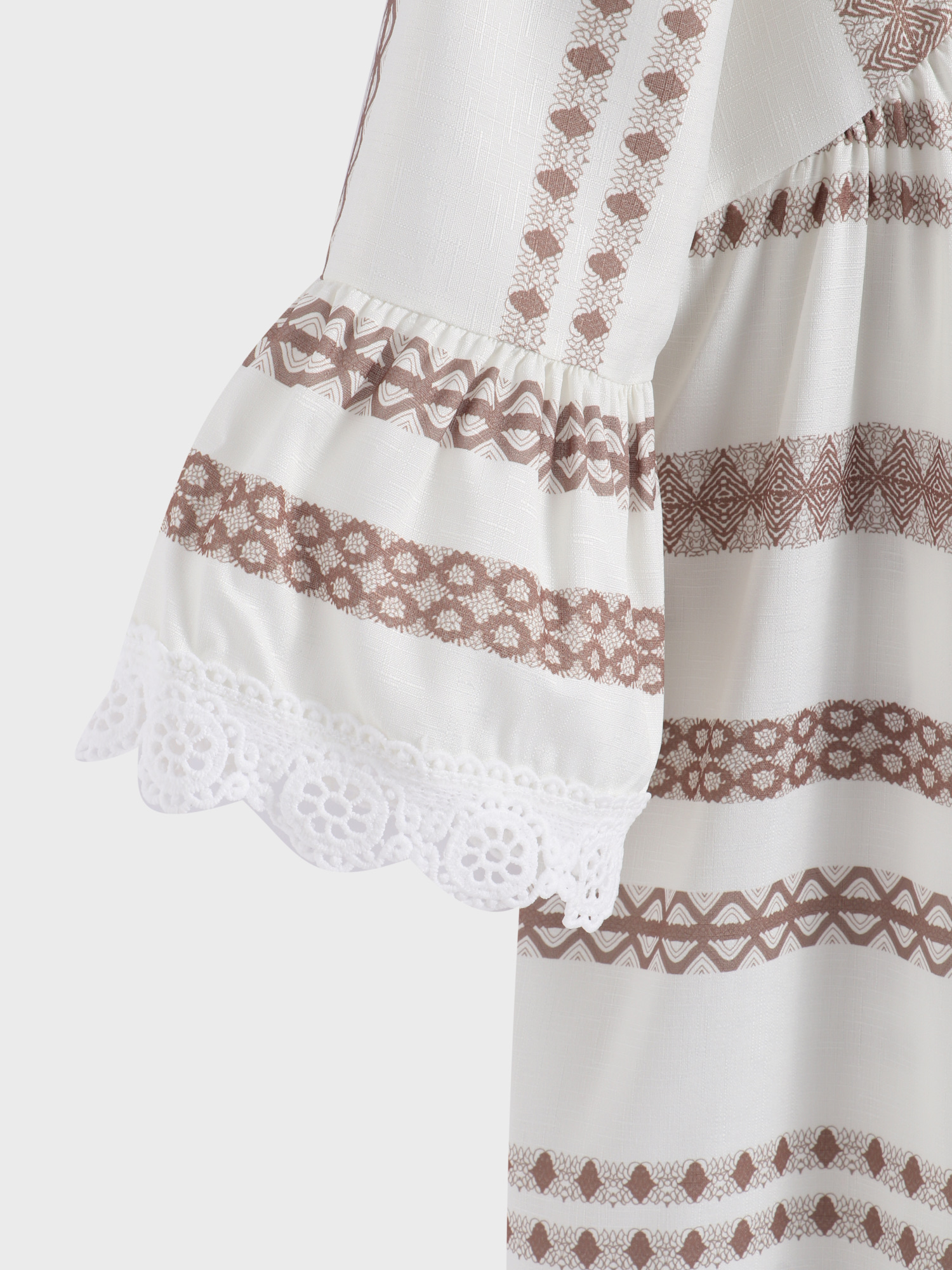 Boho Chic V-Neck Mini Dress