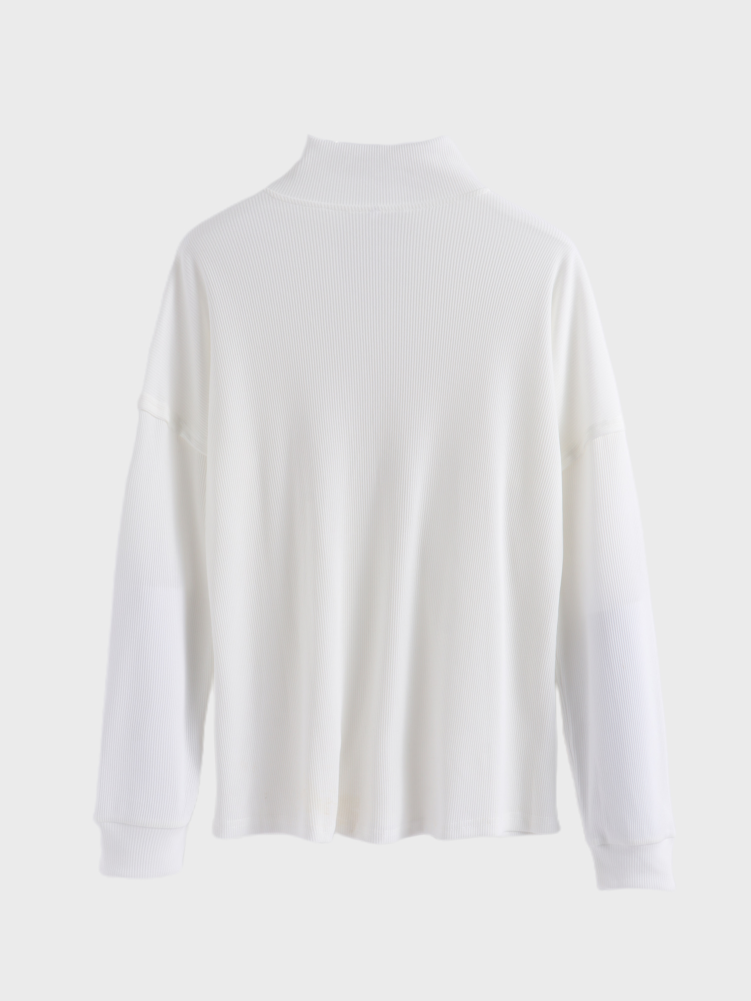 Flattering Ribbed Lapel Top