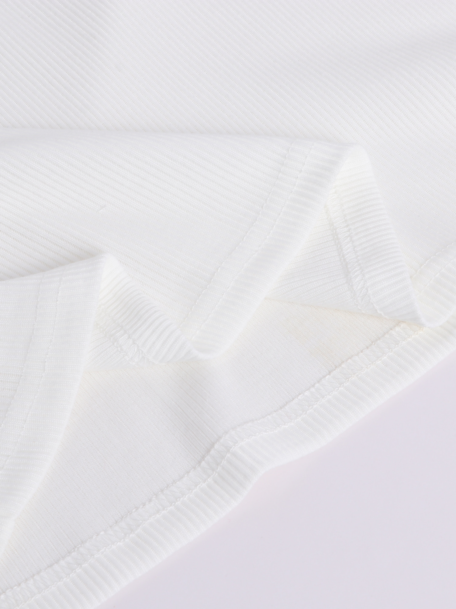 Flattering Ribbed Lapel Top