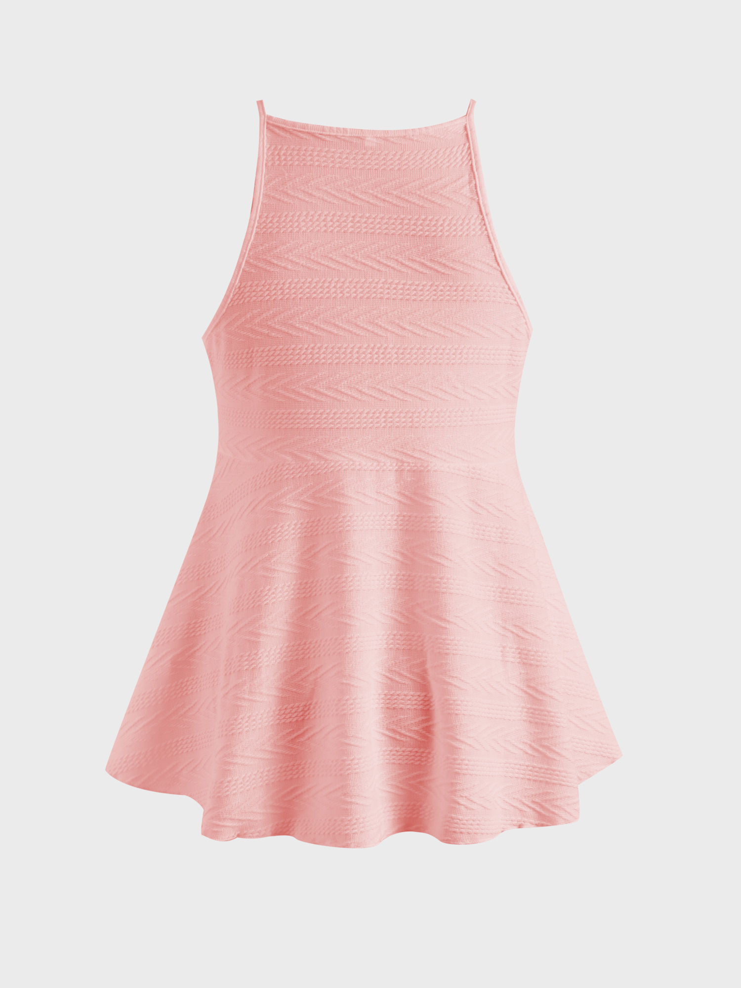 Ruffle Girl  Plunge-V Camisole