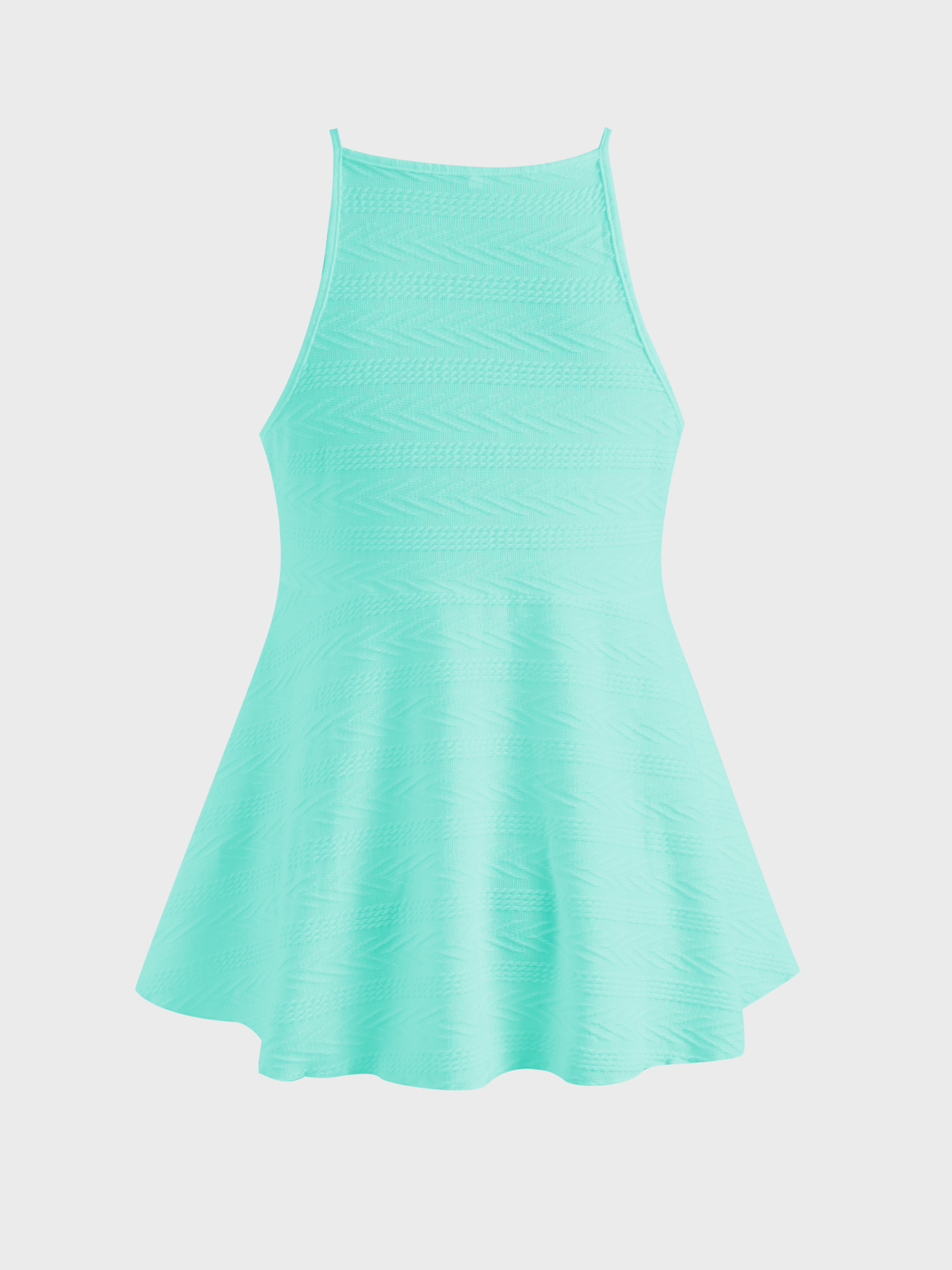 Ruffle Girl  Plunge-V Camisole