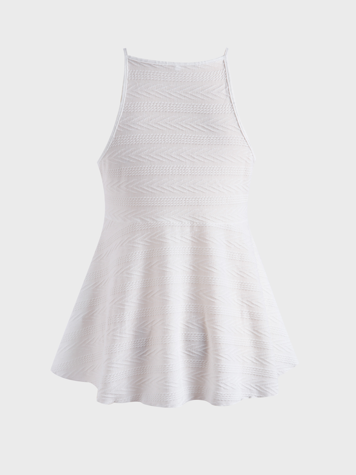 Ruffle Girl  Plunge-V Camisole