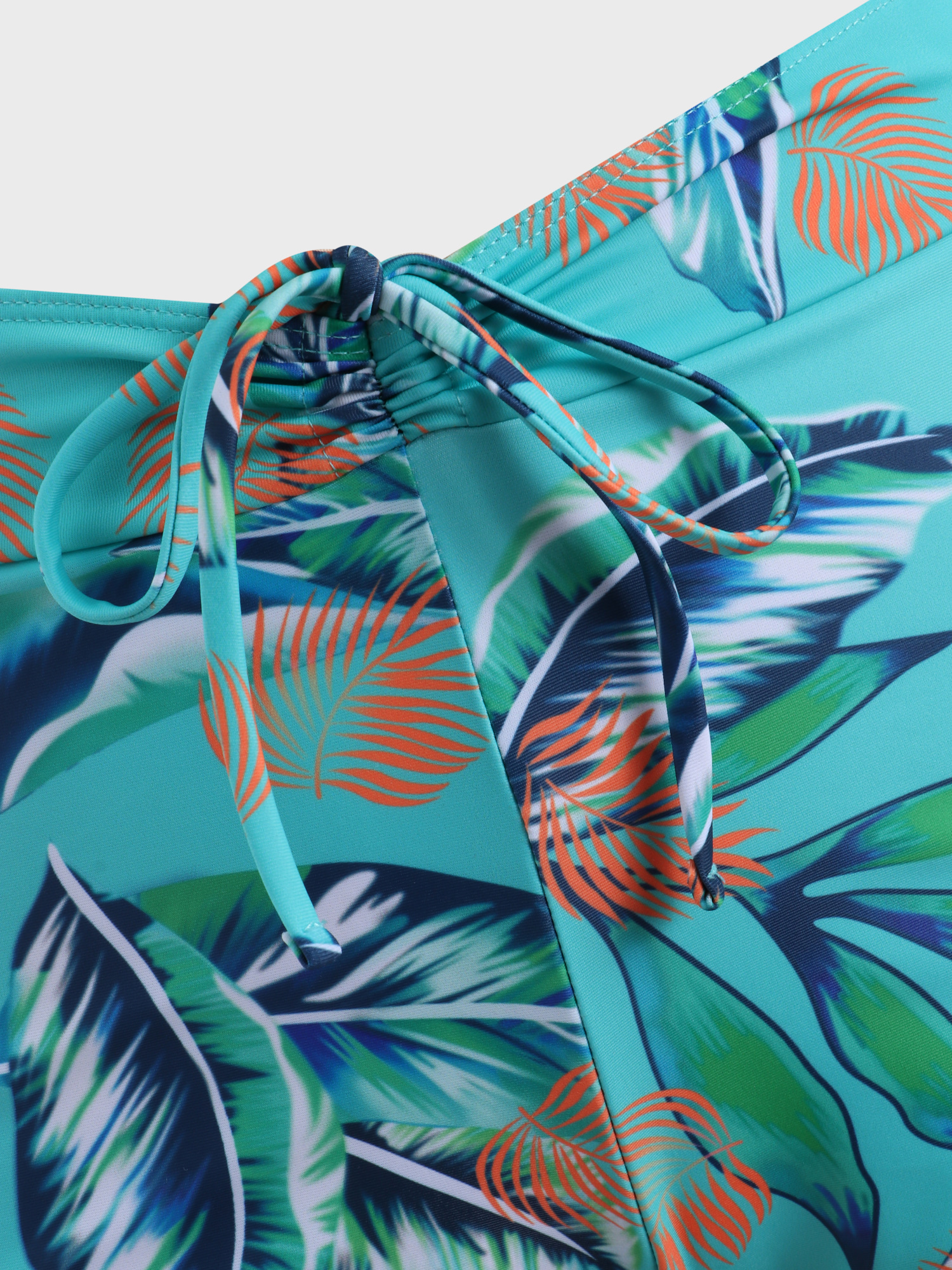 Flowery Butterfly-Shaped 2-Piece Swimsuit