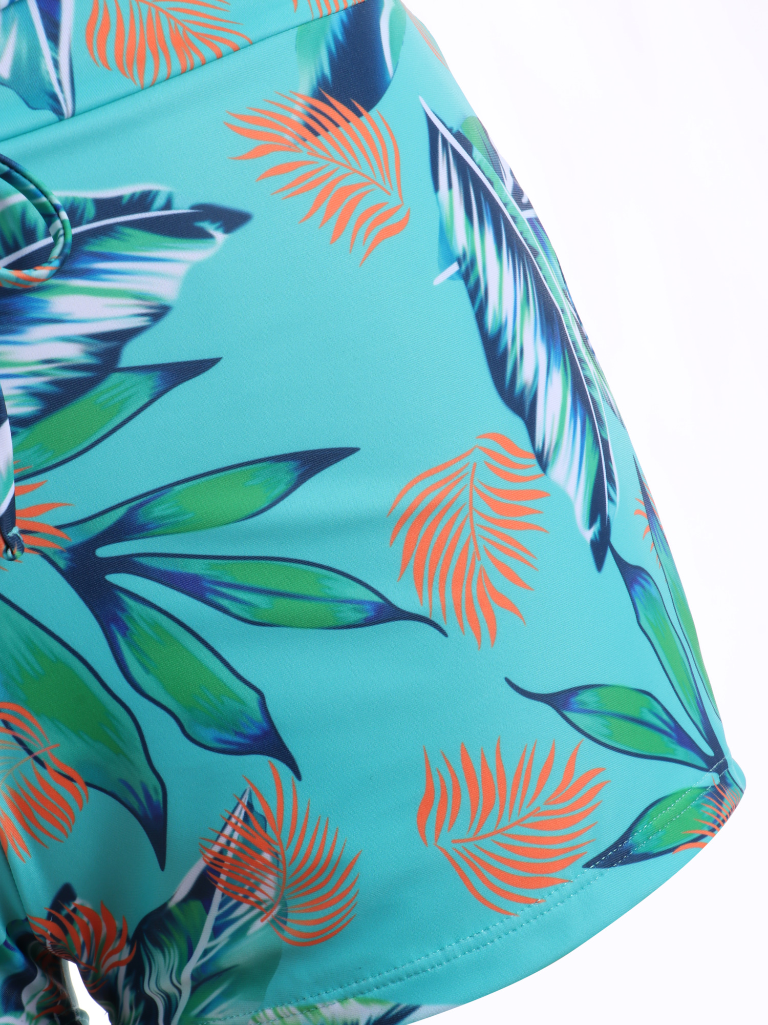 Flowery Butterfly-Shaped 2-Piece Swimsuit