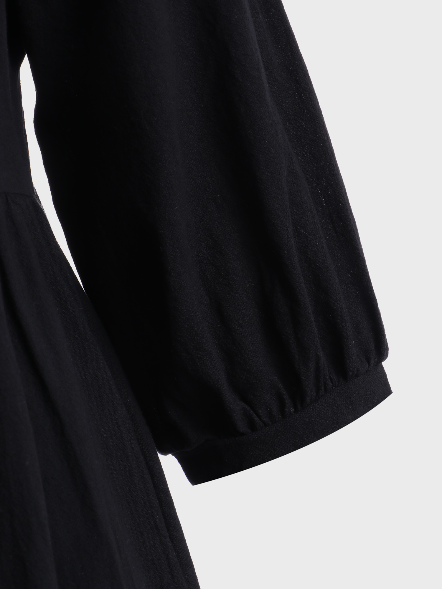 Comfy Balloon Sleeves Dress